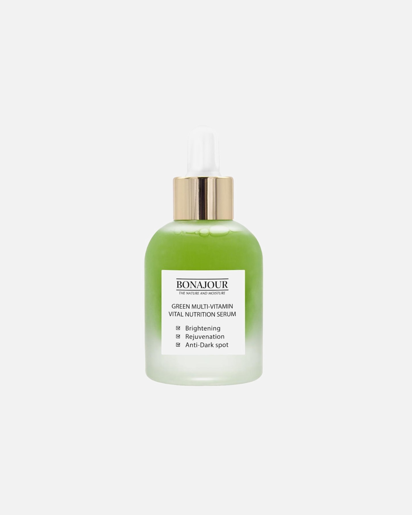 Serum nawilżające dla Unisex Bonajour Green Multi-Vitamin Vital Nutrition Serum 35 ml
