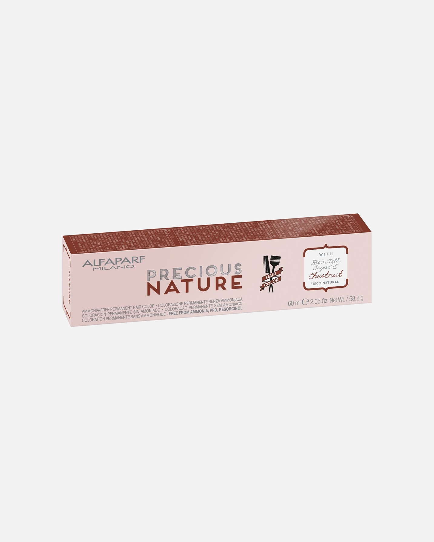 Farba do włosów dla Unisex ALFAPARF MILANO Precious Nature Kolor włosów Kolory naturalne 8 NI - HELLBLOND INTENSIV