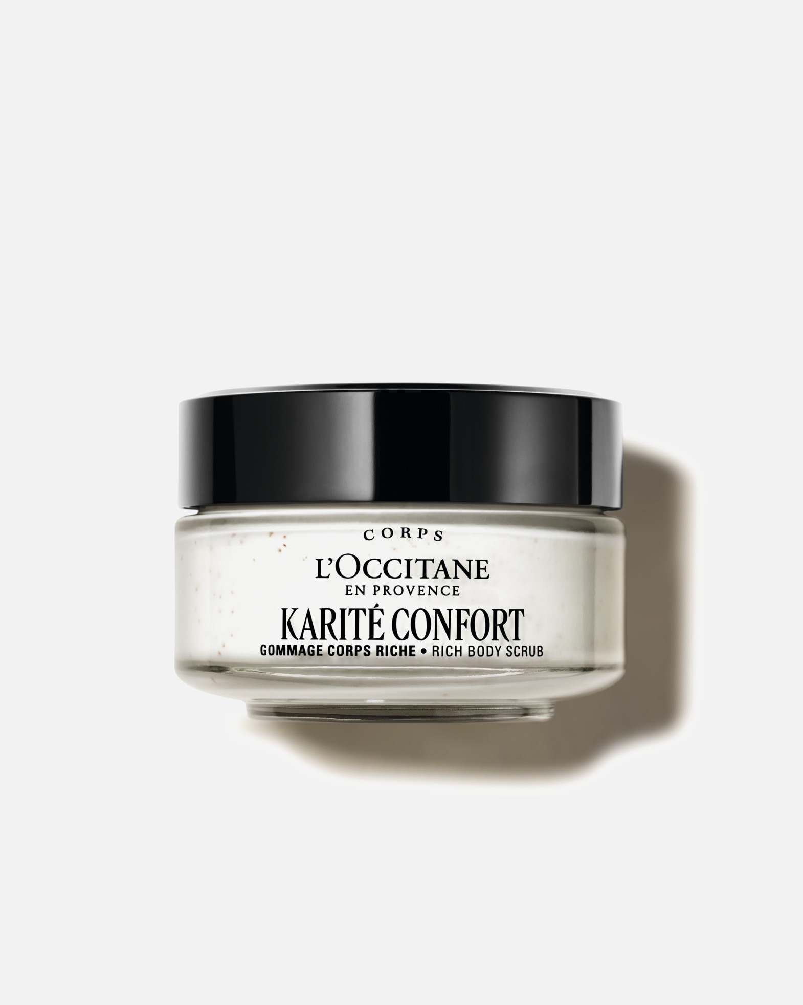 Peeling do ciała dla Unisex L’Occitane Karité Confort Rich Body Scrub 200 ml