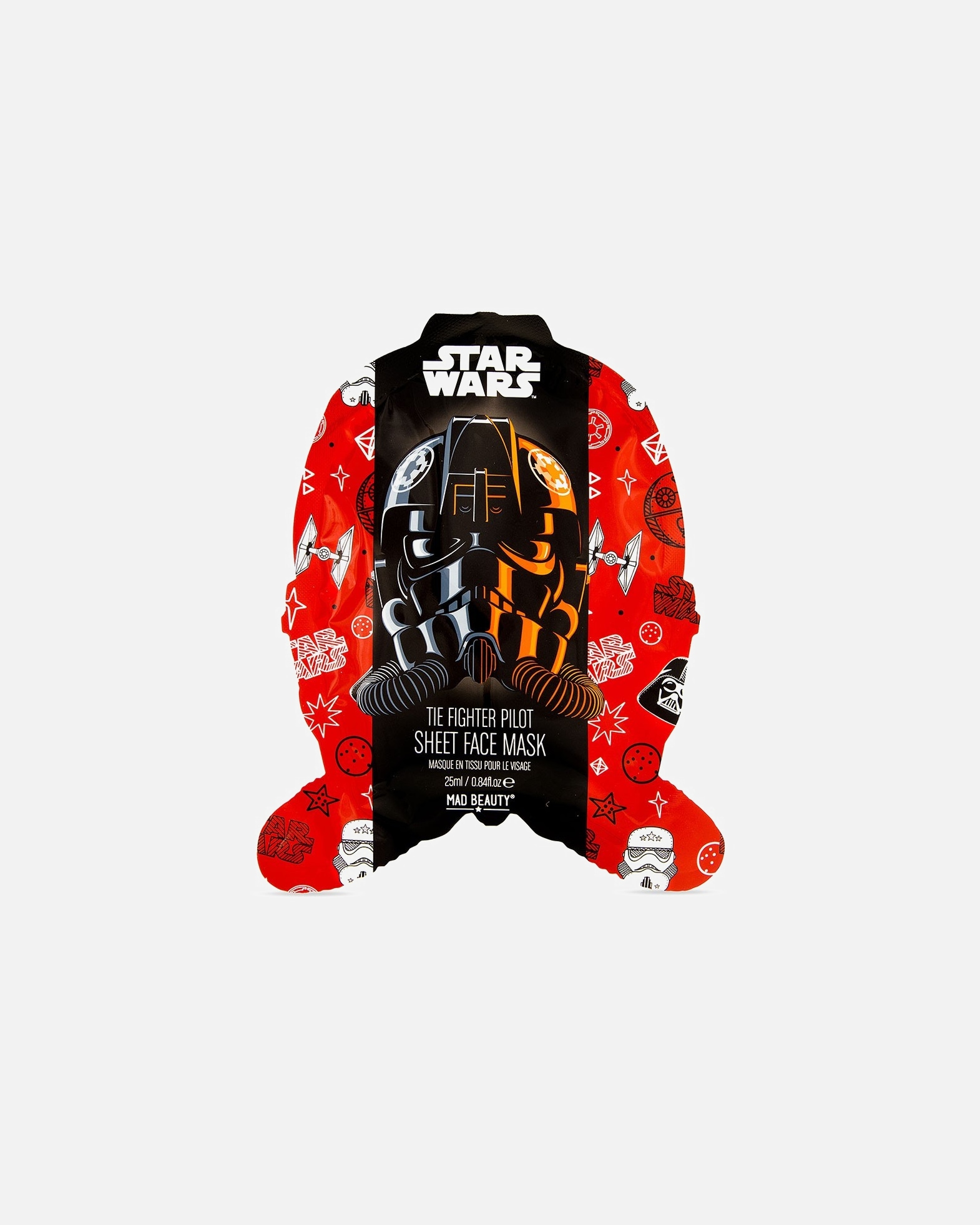 Maska w płachcie dla Unisex Mad Beauty Default Brand Line TIE Fighter Pilot Face Mask 25 ml