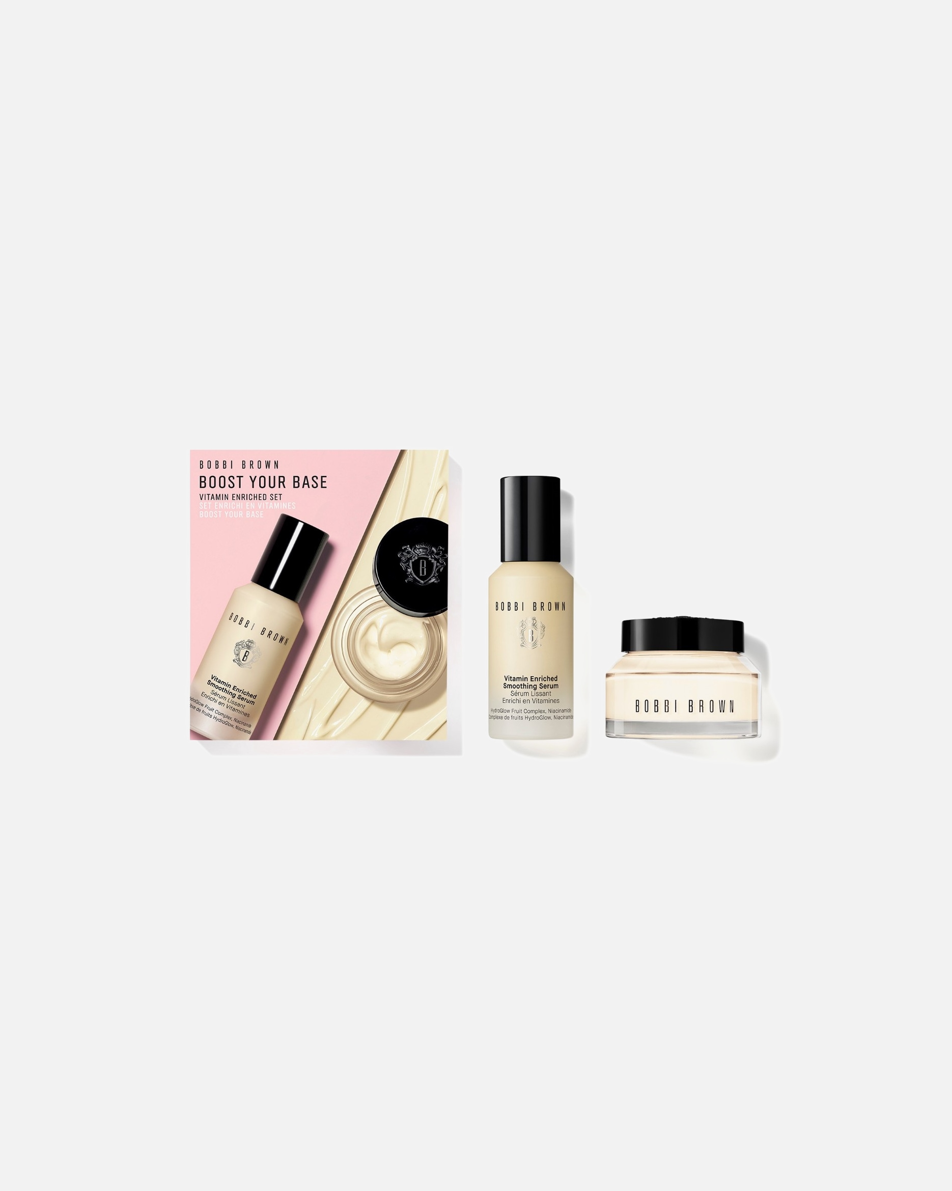 Zestaw do pielęgnacji twarzy dla Unisex Bobbi Brown Boost Your Base Vitamin Enriched Set 1 szt.
