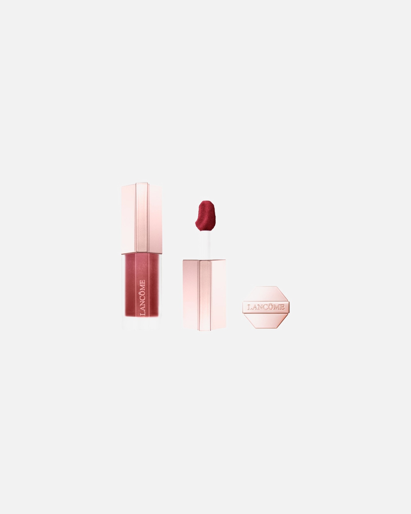 Pomadka do ust w sztyfcie dla Unisex Lancôme Lip Idôle CuddleBlur™ – pomadka w płynie 90 - BERRY BISOU