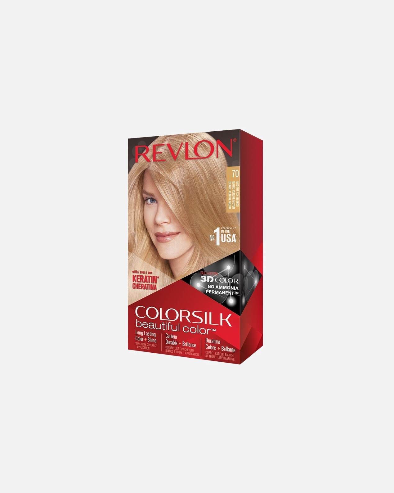 Farba do włosów dla Unisex Revlon ColorSilk Beautiful Color