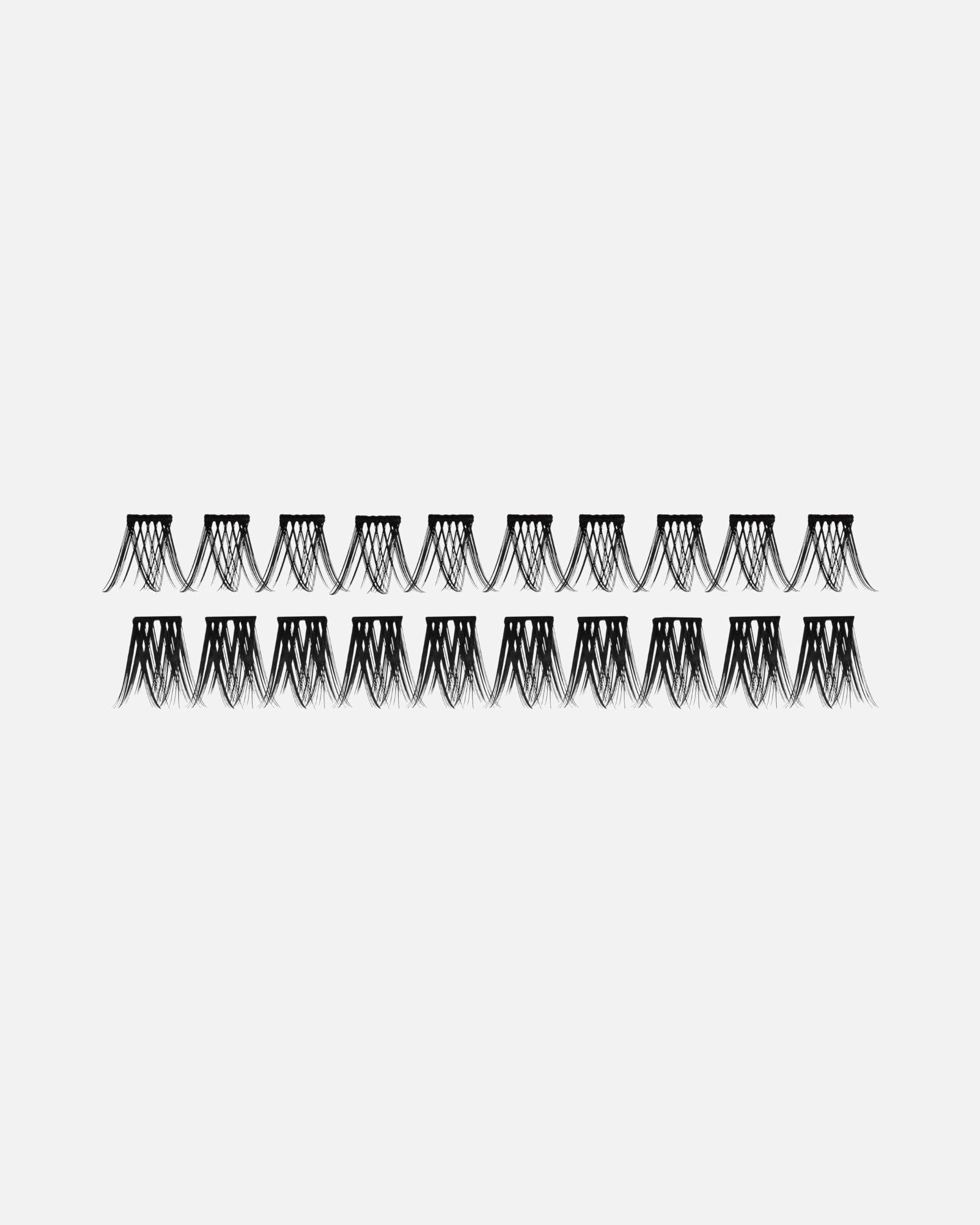 Sztuczne rzęsy dla Unisex Catrice Sztuczne rzęsy Faked Volume Cluster Lashes 1 szt.