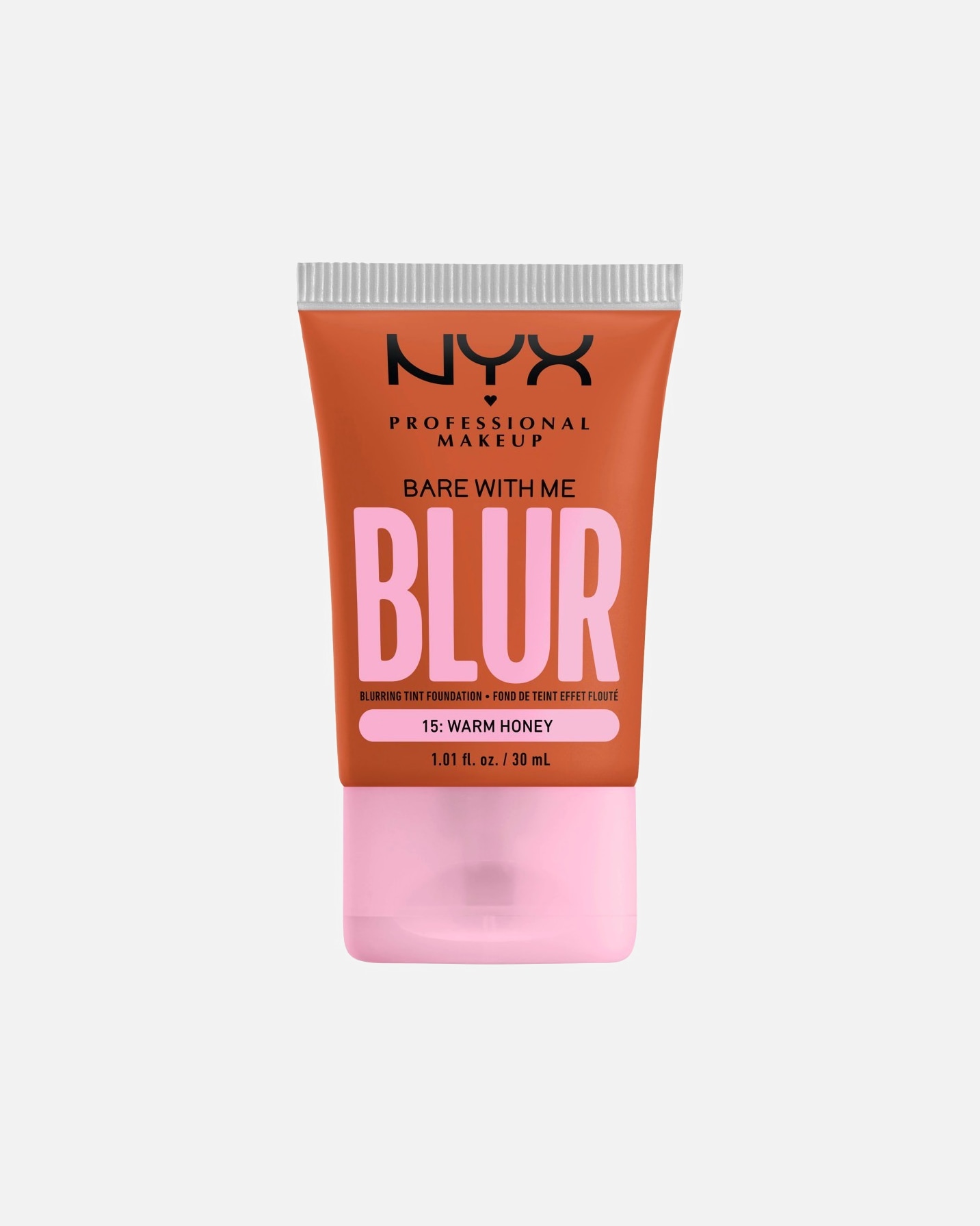 Podkład dla Unisex NYX Professional Makeup NYX Professional Makeup wygładzający podkład Bare With Me Blur Truffle 30ml WARM HONEY