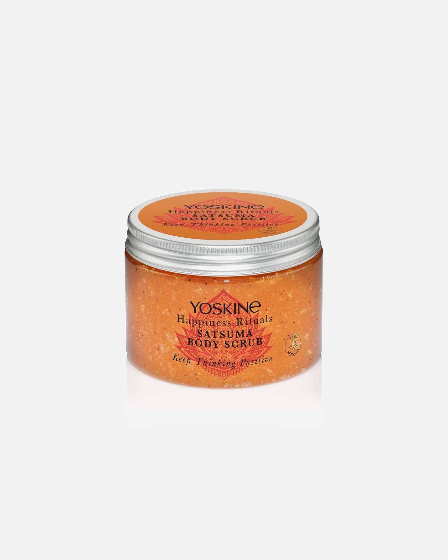 Peeling do ciała dla Unisex Yoskine Happiness Rituals Peeling cukrowy do ciała Satsuma 300 g