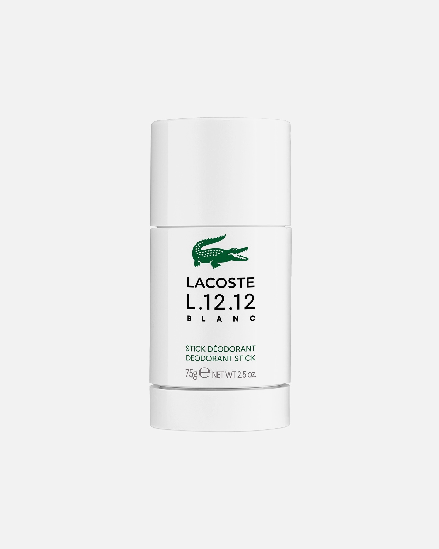 Dezodorant dla Mężczyzna Lacoste L12.12 Blanc Deo Stick 75 g
