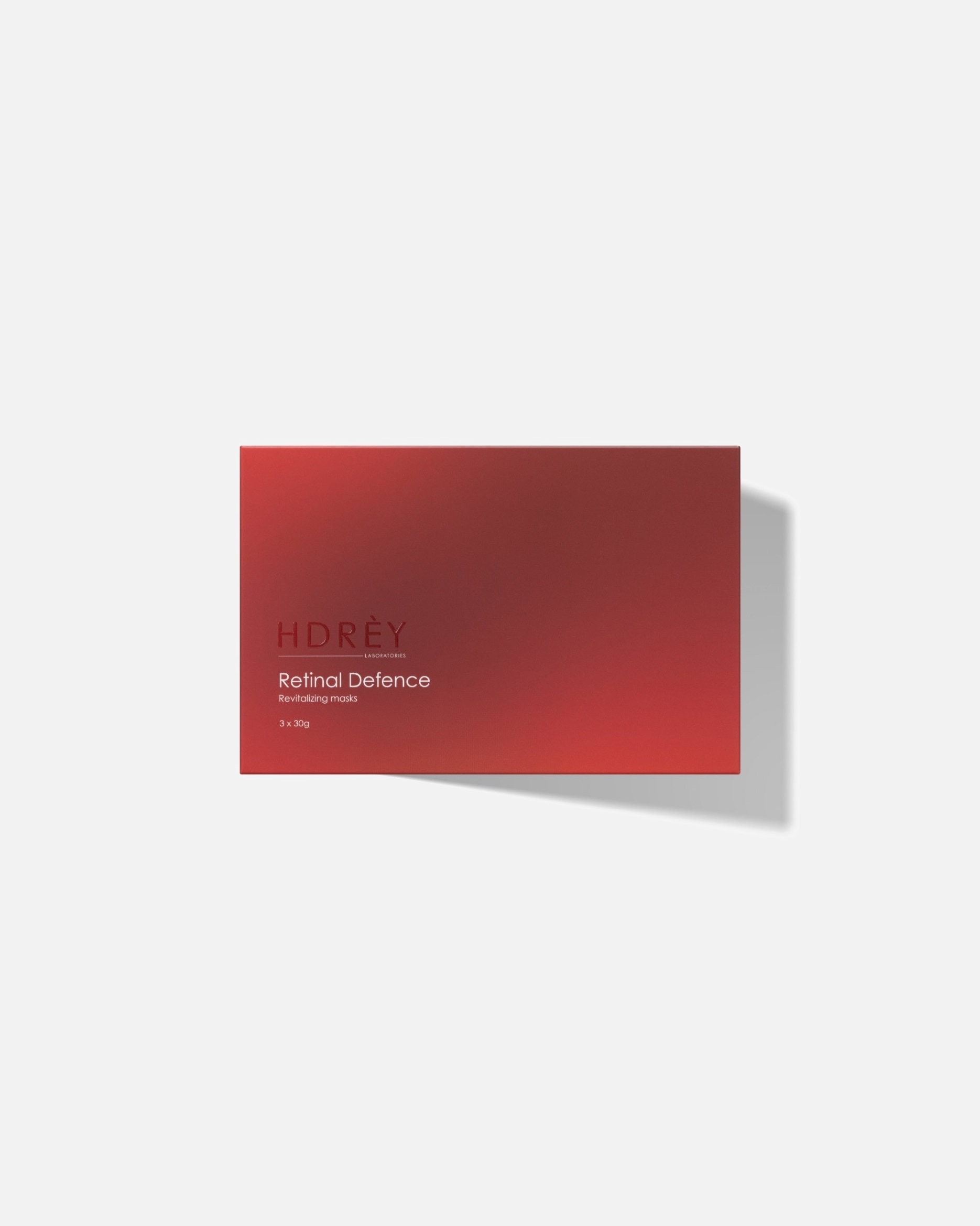 Maska w płachcie dla Unisex HDREY Default Brand Line HDREY Retinal Defence Revitalizing Sheet Mask 3x30G 1 szt.