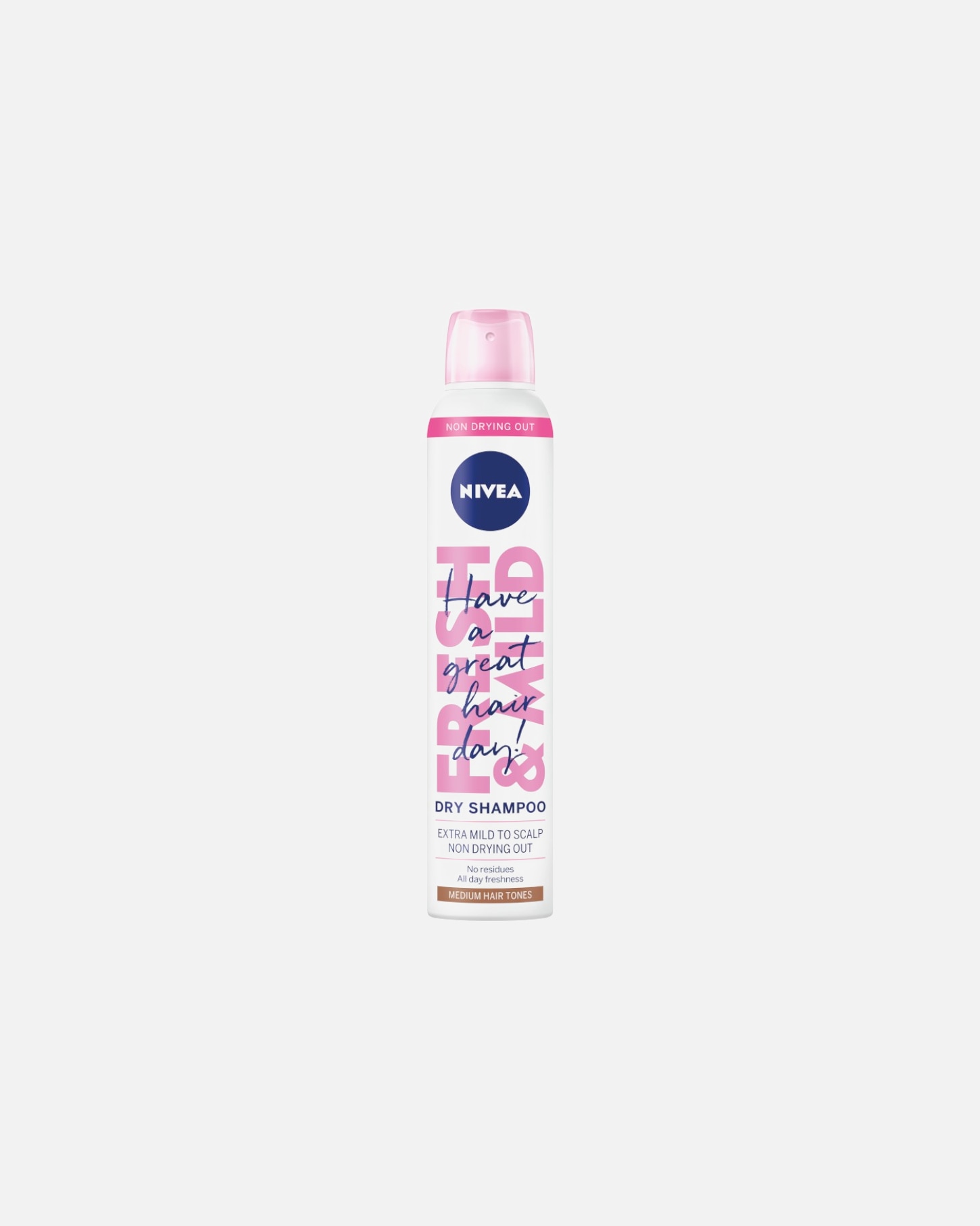 Suchy szampon dla Unisex NIVEA Suchy szampon do włosów o średnich odcieniach 200 ml