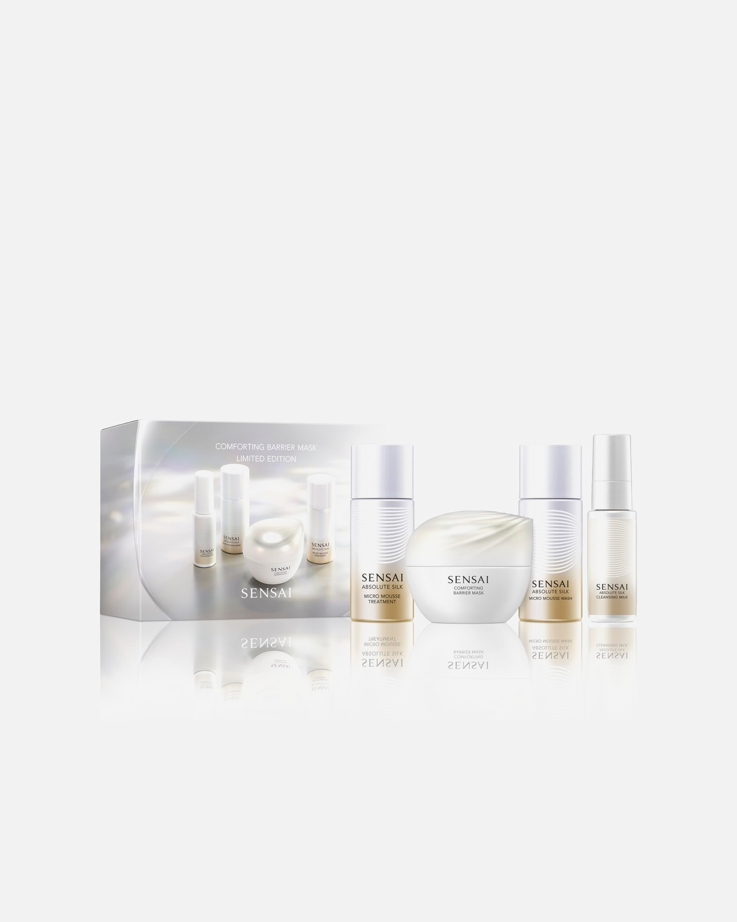 Zestaw do pielęgnacji twarzy dla Unisex SENSAI SENSAI COMFORTING BARRIER MASK SET 1 szt.