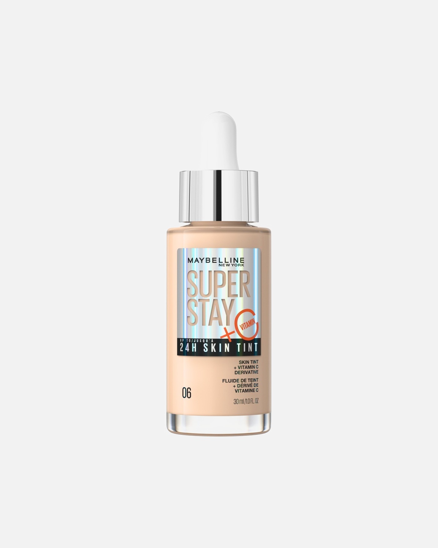 Podkład dla Unisex Maybelline Maybelline New York SUPER STAY 24H SKIN TINT 5.5 długotrwały podkład rozświetlający BEIGE