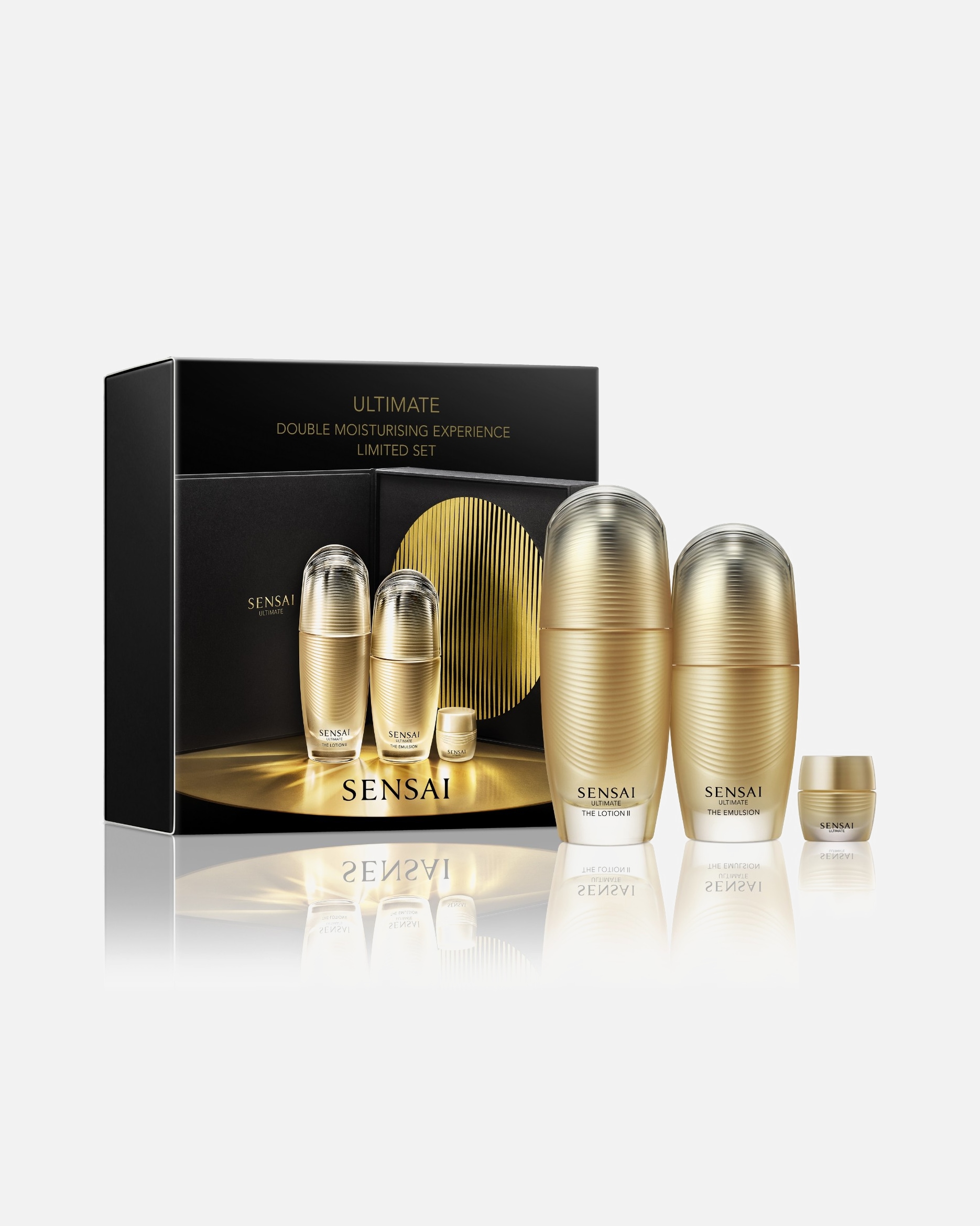 Zestaw do pielęgnacji twarzy dla Unisex SENSAI Ultimate DOUBLE MOISTURISING EXPERIENCE LIMITED SET 1 szt.