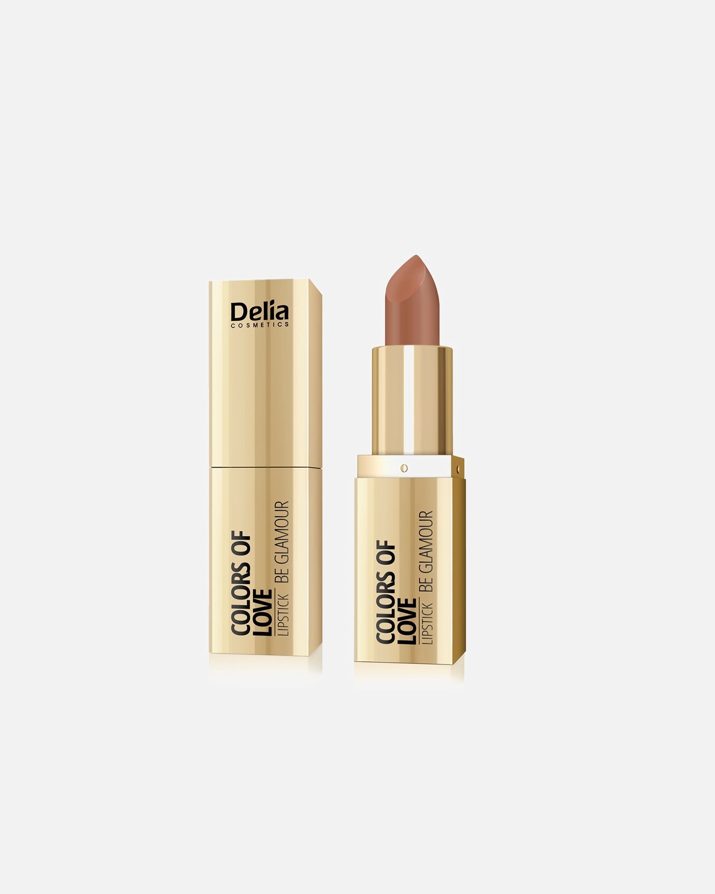 Pomadka do ust w sztyfcie dla Unisex Delia Cosmetics Colors Of Love 402 - NUDE TO ME