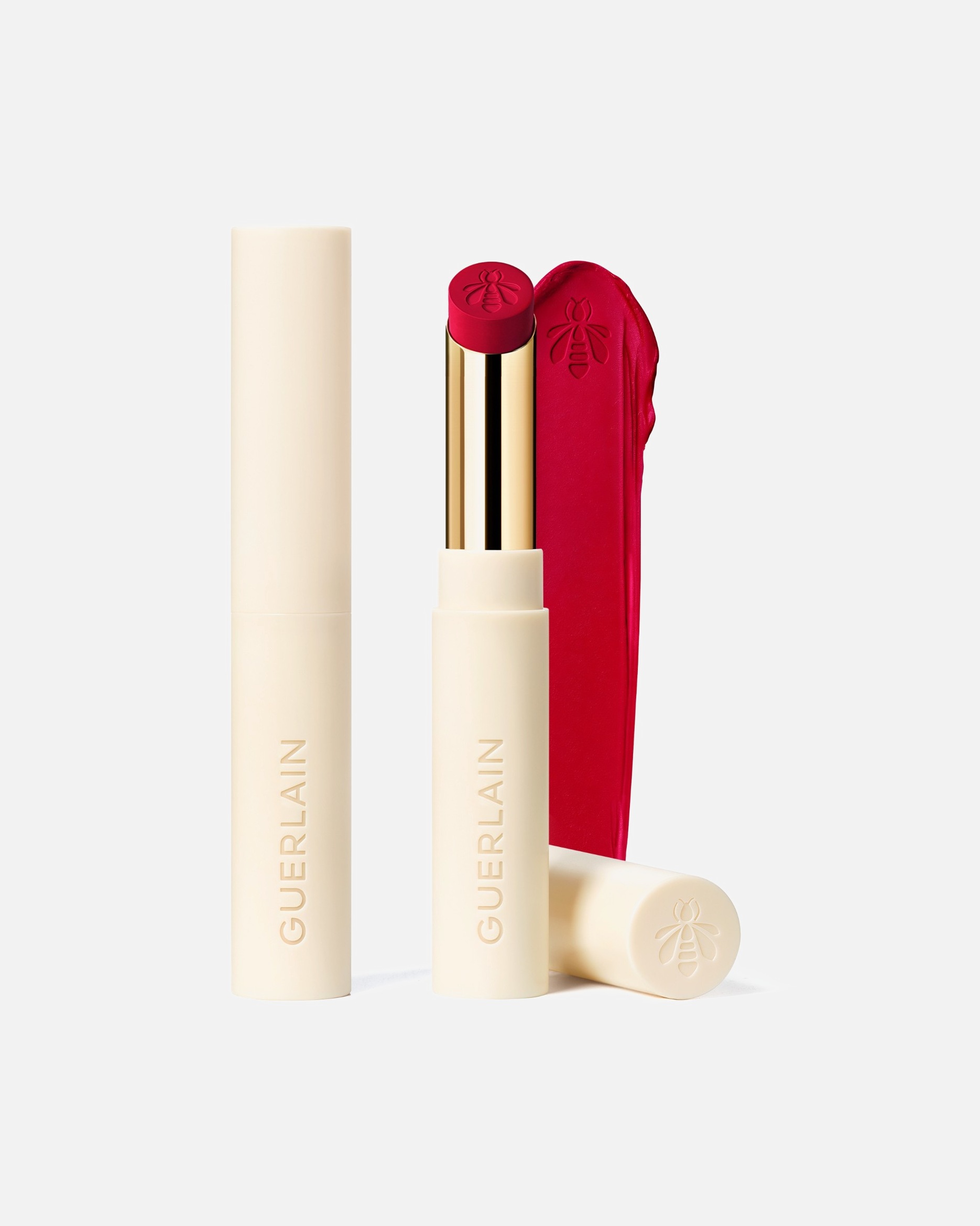 Pomadka do ust w sztyfcie dla Unisex Guerlain KissKiss Honey-Infused Intense Lipstick – Refill 559 RED BOUQUET - Refill