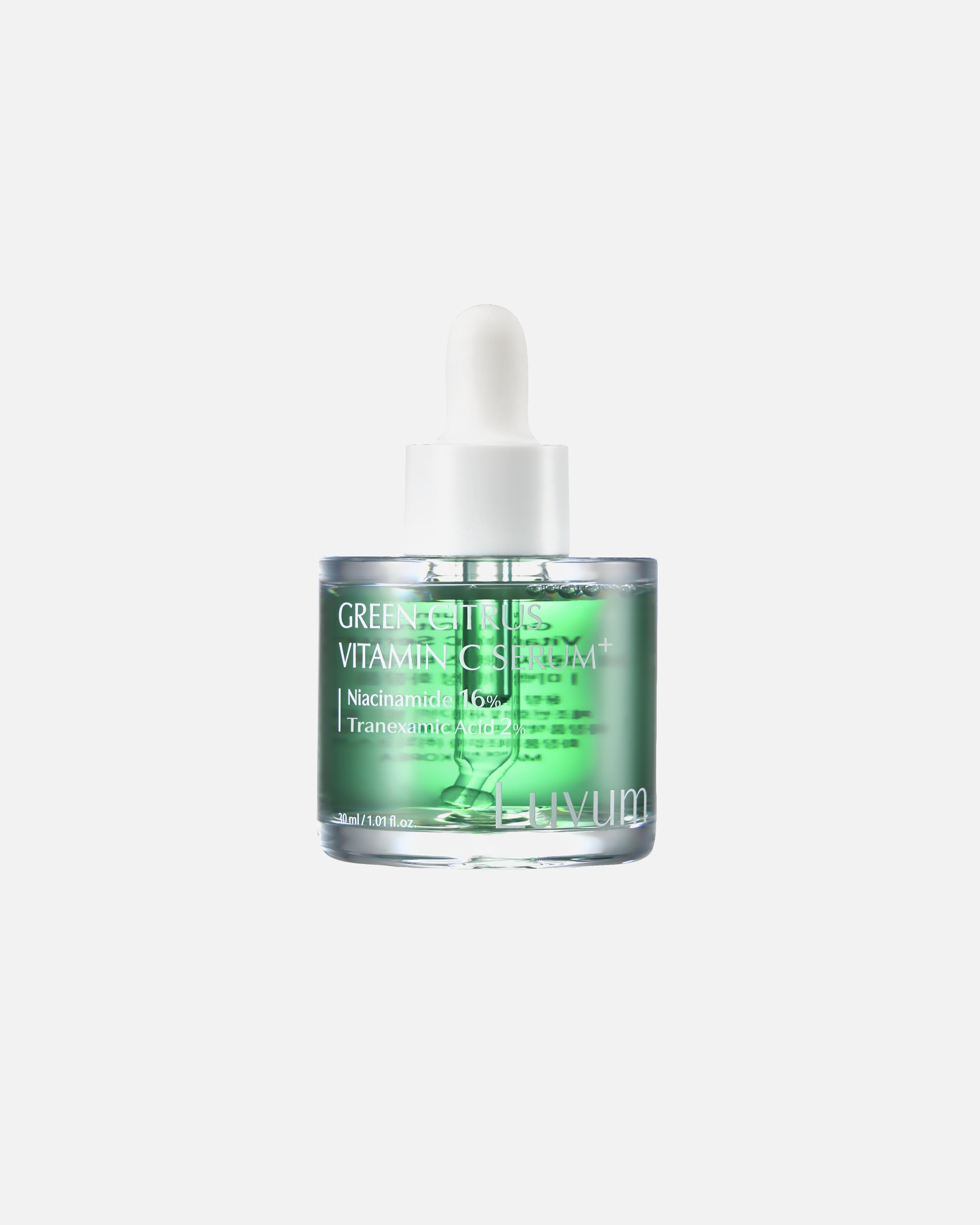Serum z witaminą C dla Unisex Luvum GREEN CITRUS VITAMIN C SERUM + Rozjaśniające z kwasem traneksamowym 30 ml