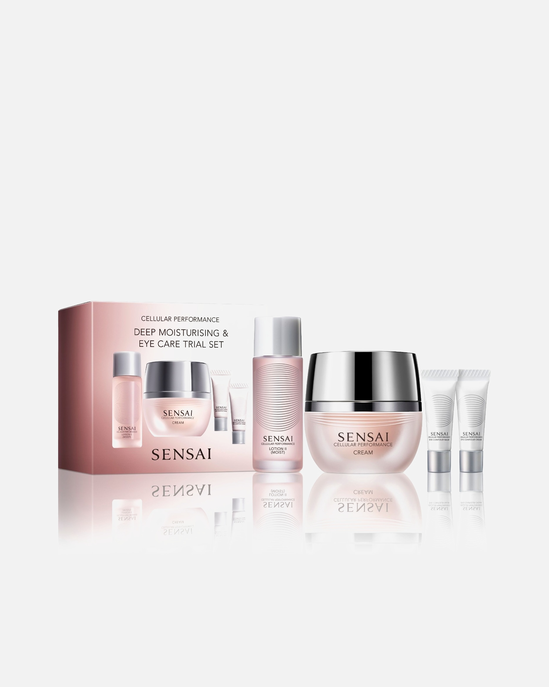 Zestaw do pielęgnacji oczu dla Unisex SENSAI Cellular Performance Deep Moisturising & Eye Care Trial 1 szt.