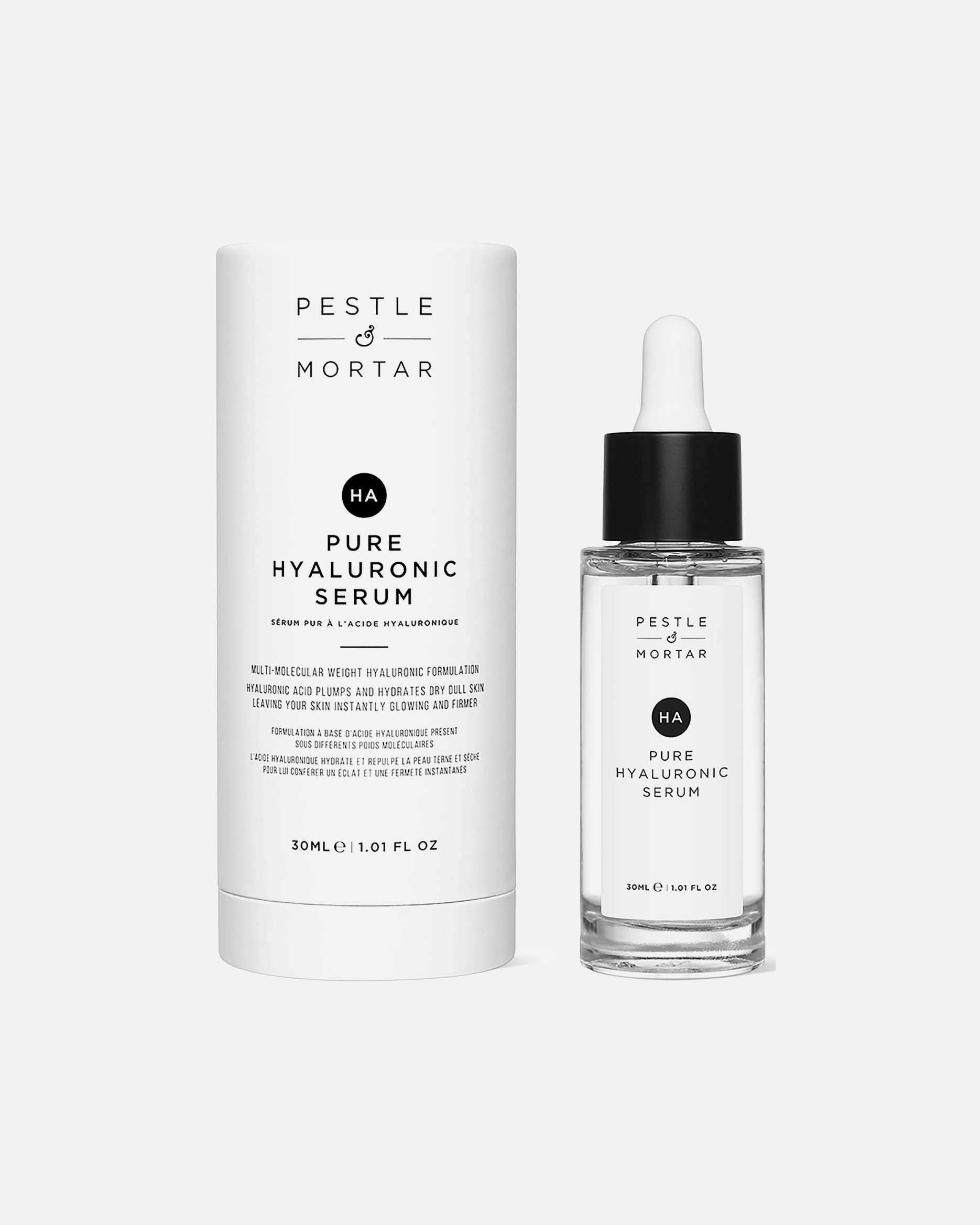 Serum z kwasem hialuronowym dla Unisex Pestle & Mortar Pure Hyaluronic Serum Pure Hyaluronic Serum