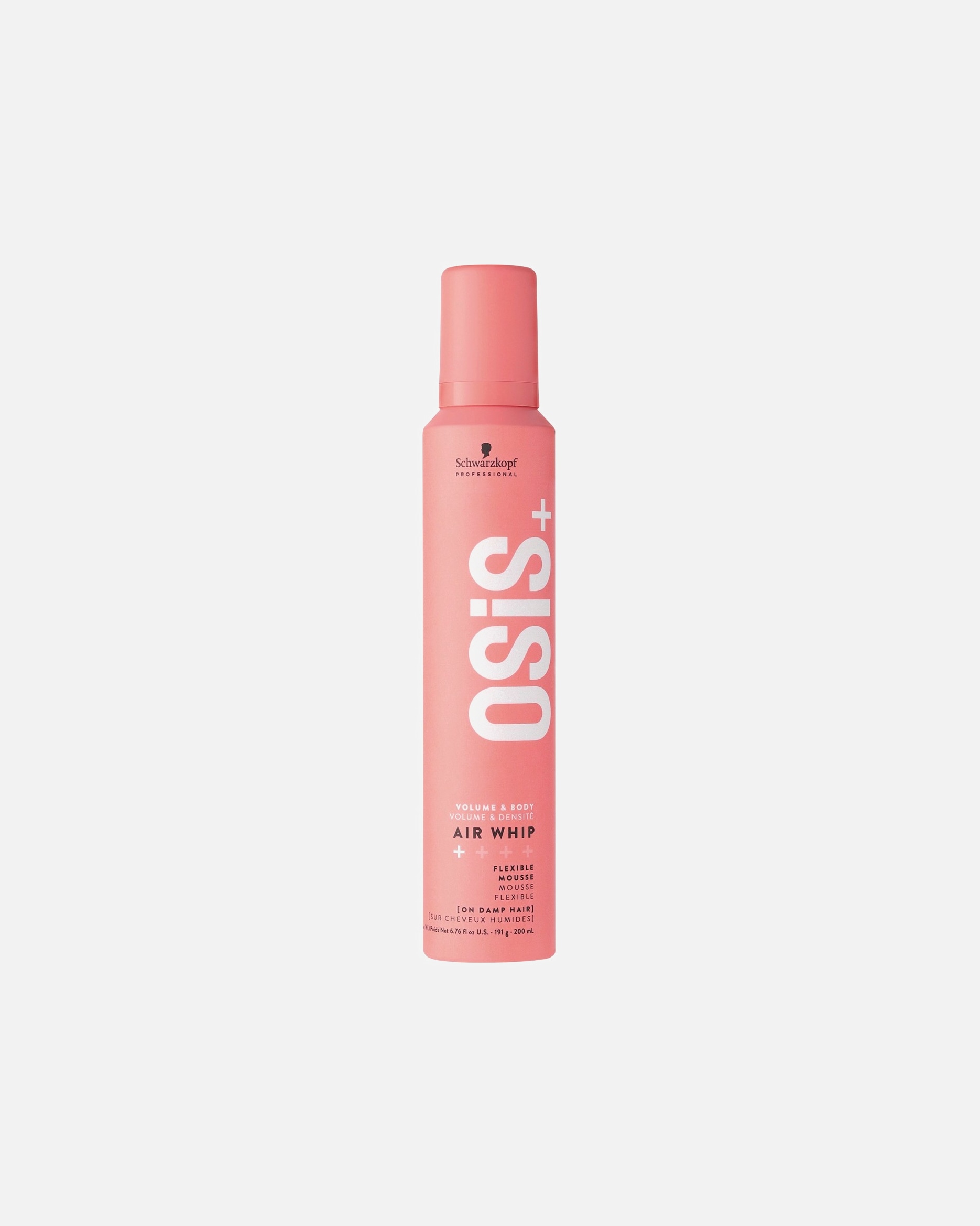 Pianka do włosów dla Unisex Schwarzkopf Professional OSiS+ Volume & Body Air Whip Volume & Body 200 ml