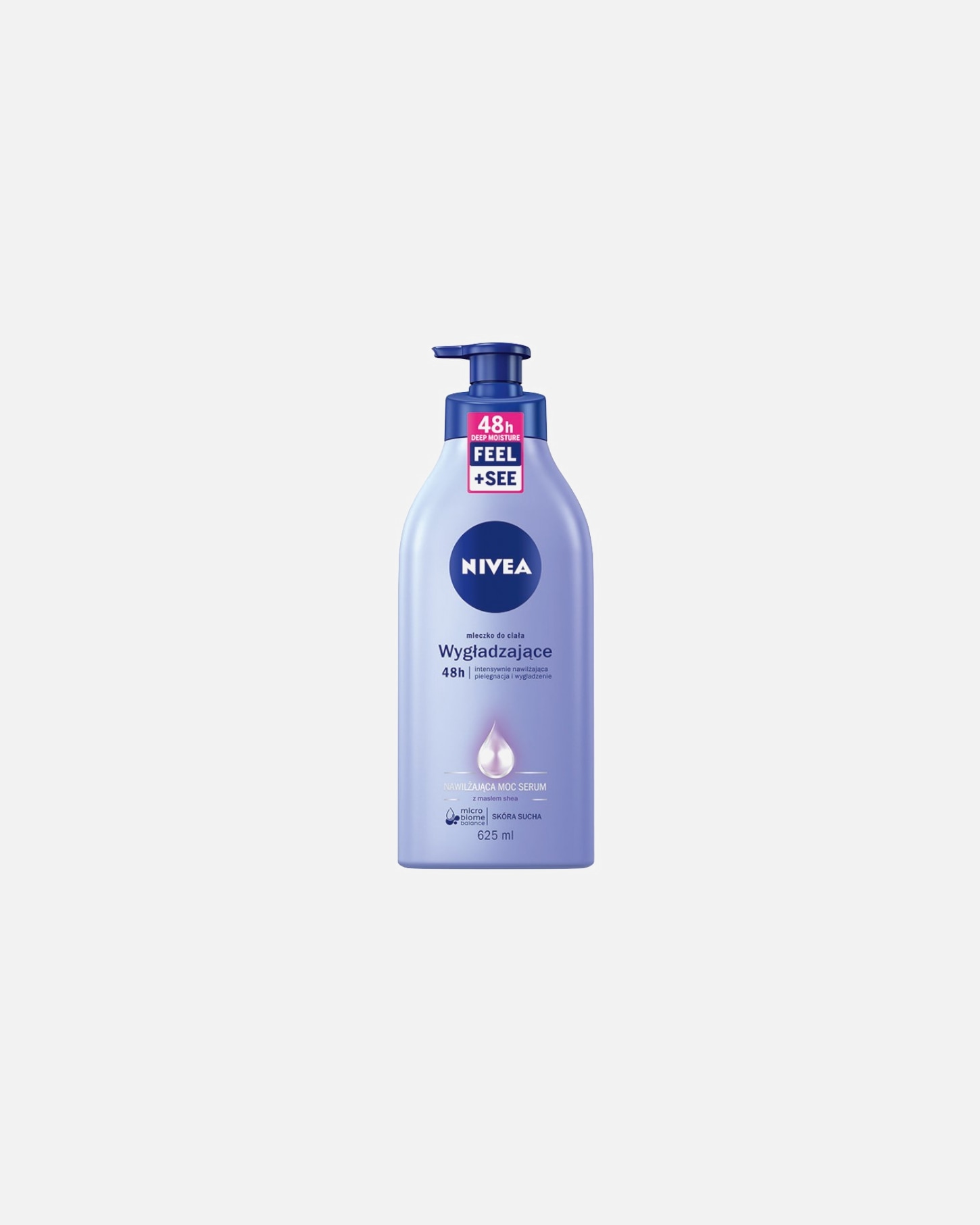 Mleczko do ciała dla Unisex NIVEA Wygładzające Mleczko do ciała z pompką 625 ml