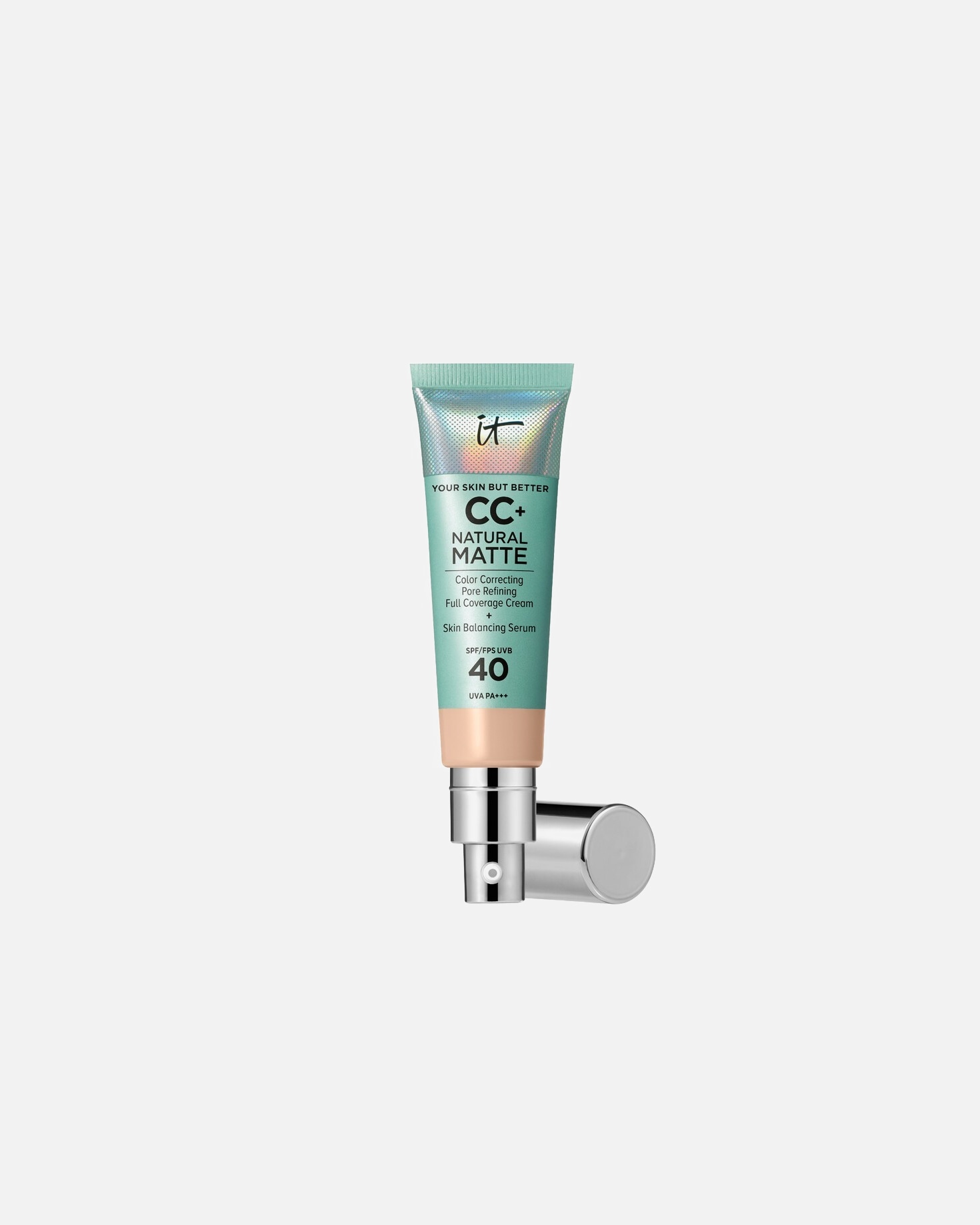 Krem CC dla Unisex IT Cosmetics Your Skin But Better CC+ Natural Matte SPF40 FAIR LIGHT