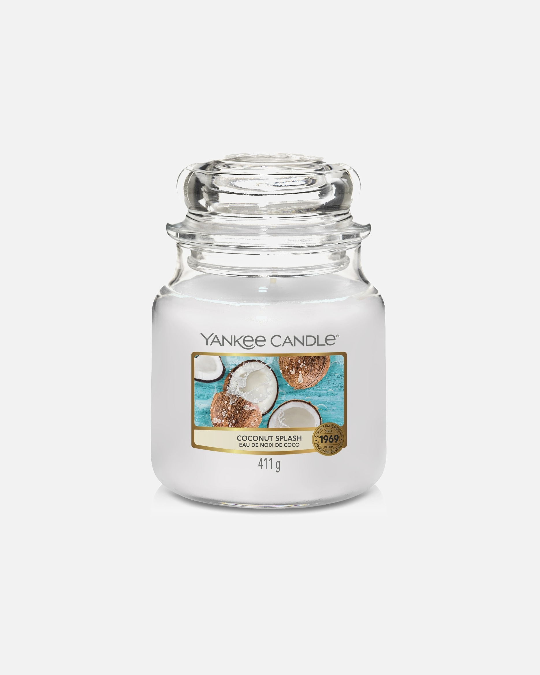 Świeca dla Unisex YANKEE CANDLE Jar Coconut Splash 411g