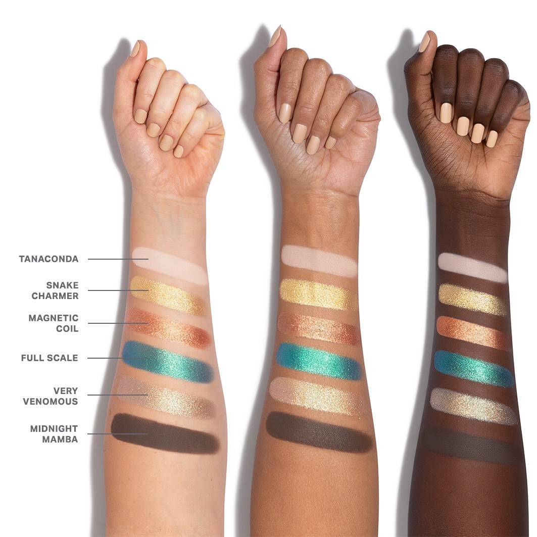 Morphe PYTHON CODE EYESHADOW PALETTE (6-PAN) Cień do powiek ...