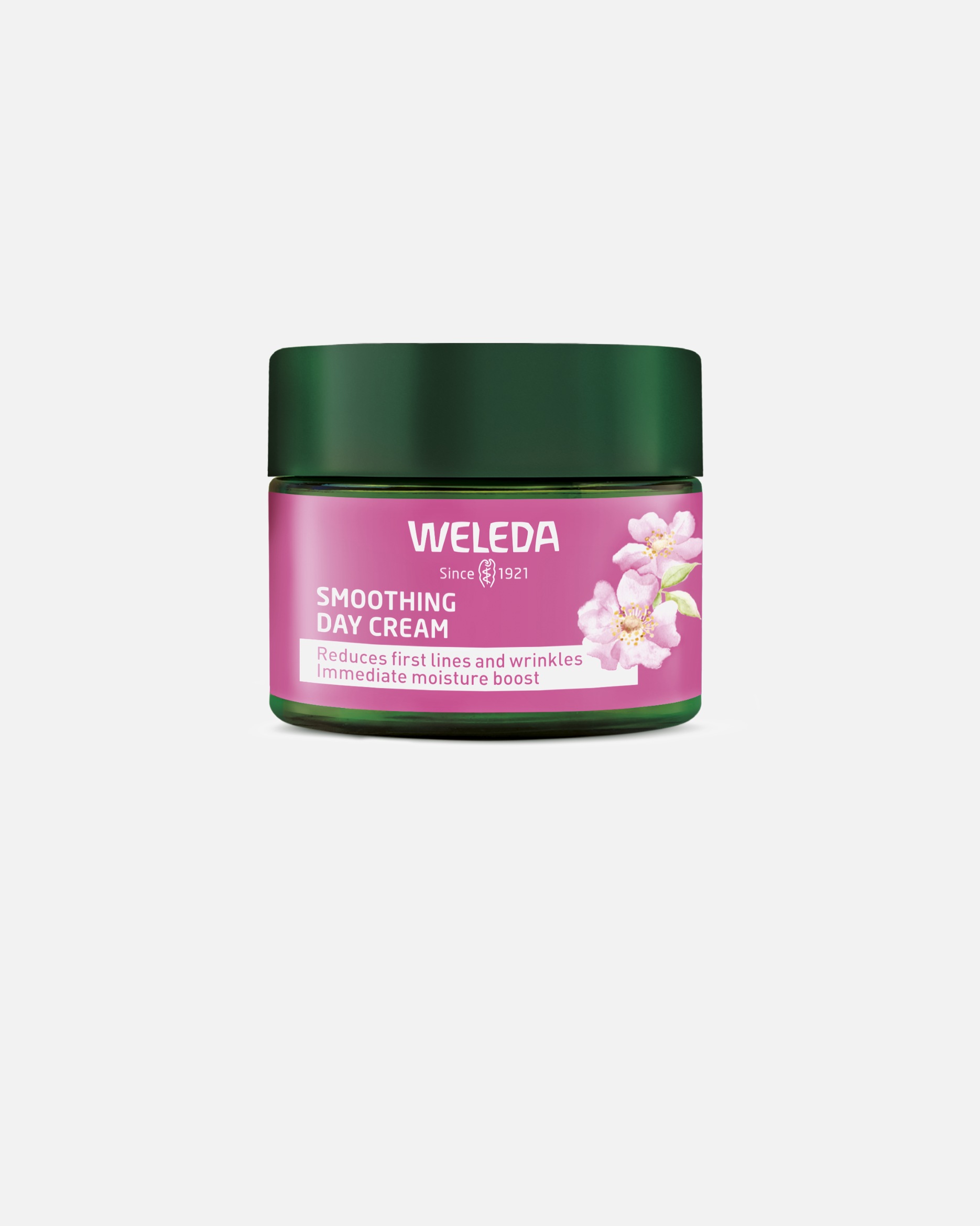 Krem na dzień dla Unisex Weleda Wild Rose Wygładzający krem na dzień z dziką różą i białą herbatą 40 ml