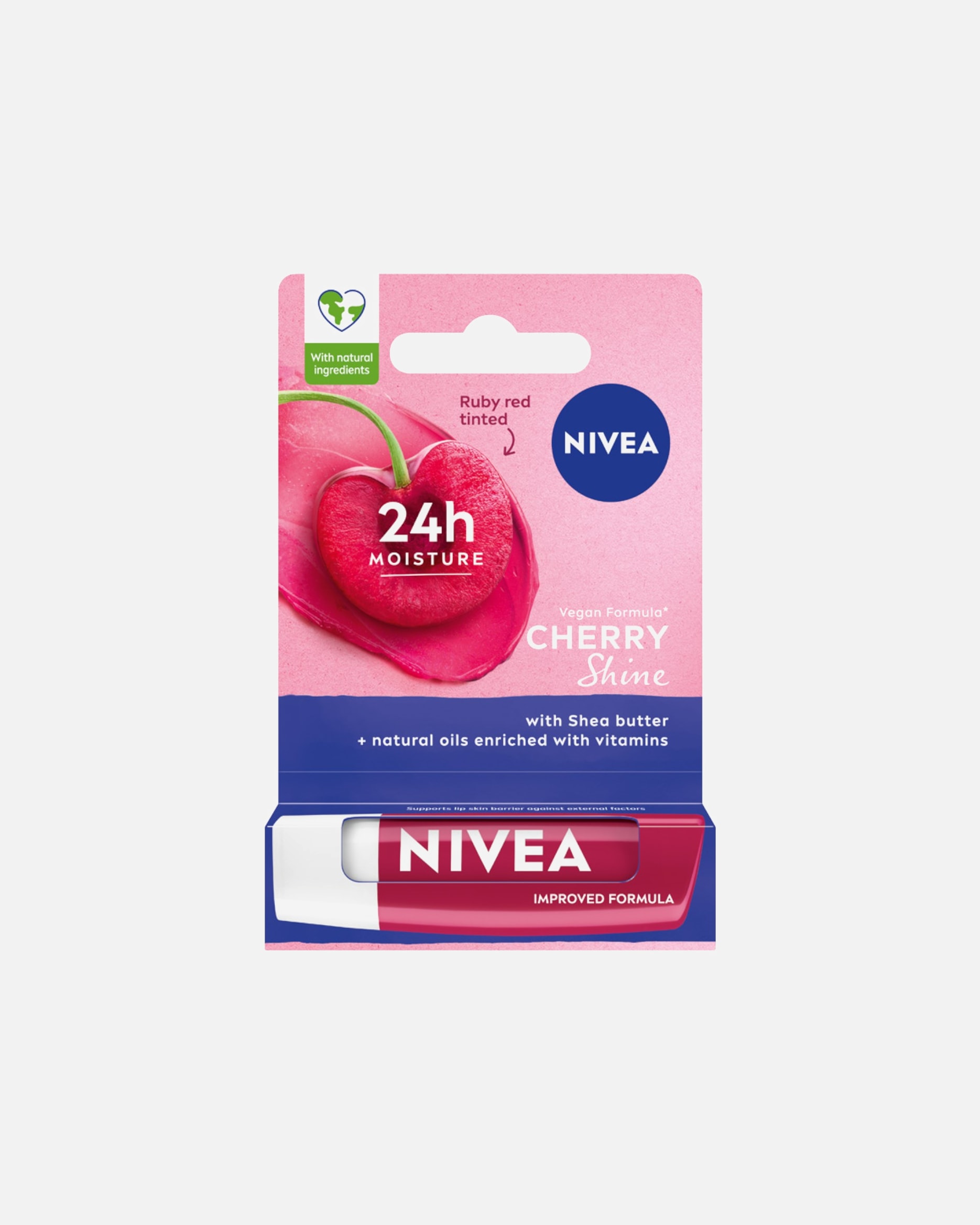 Balsam do ust dla Unisex NIVEA Cherry Shine 4.8 g
