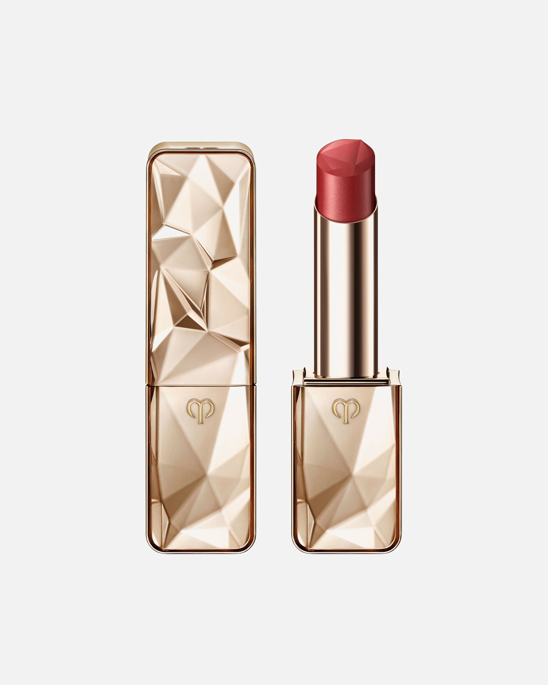 Pomadka do ust w sztyfcie dla Kobieta Clé de Peau Beauté Drogocenna szminka 1 - Tender Red Emerald