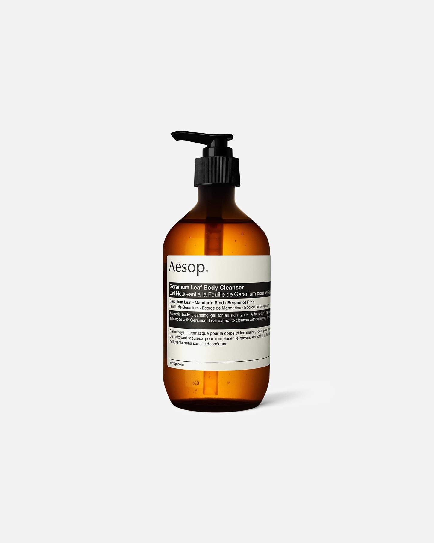 Płyn do mycia włosów & ciała dla Unisex Aesop Geranium Leaf 500 ml