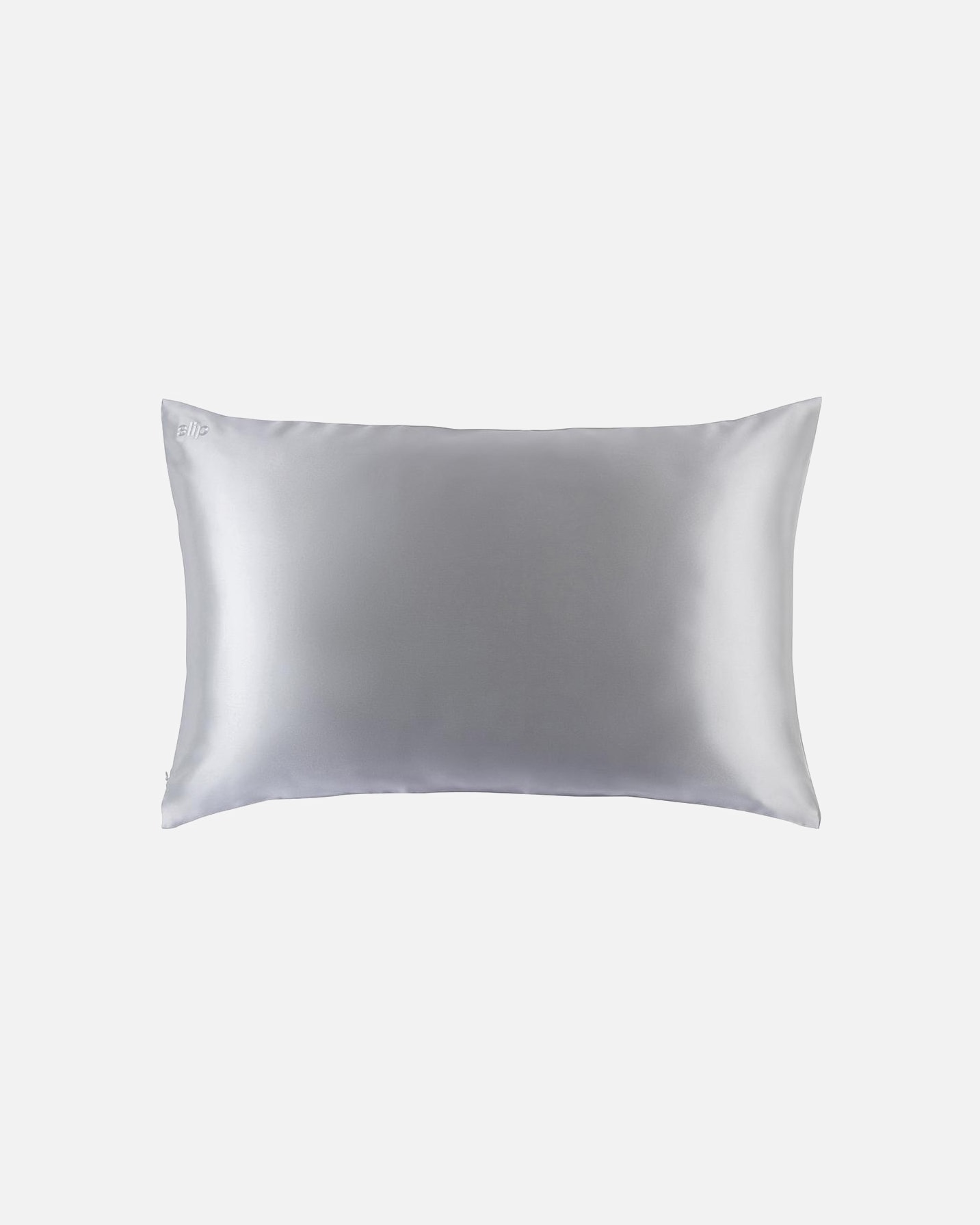 Poduszki dla Unisex Slip Pure Silk Pillowcase Silver
