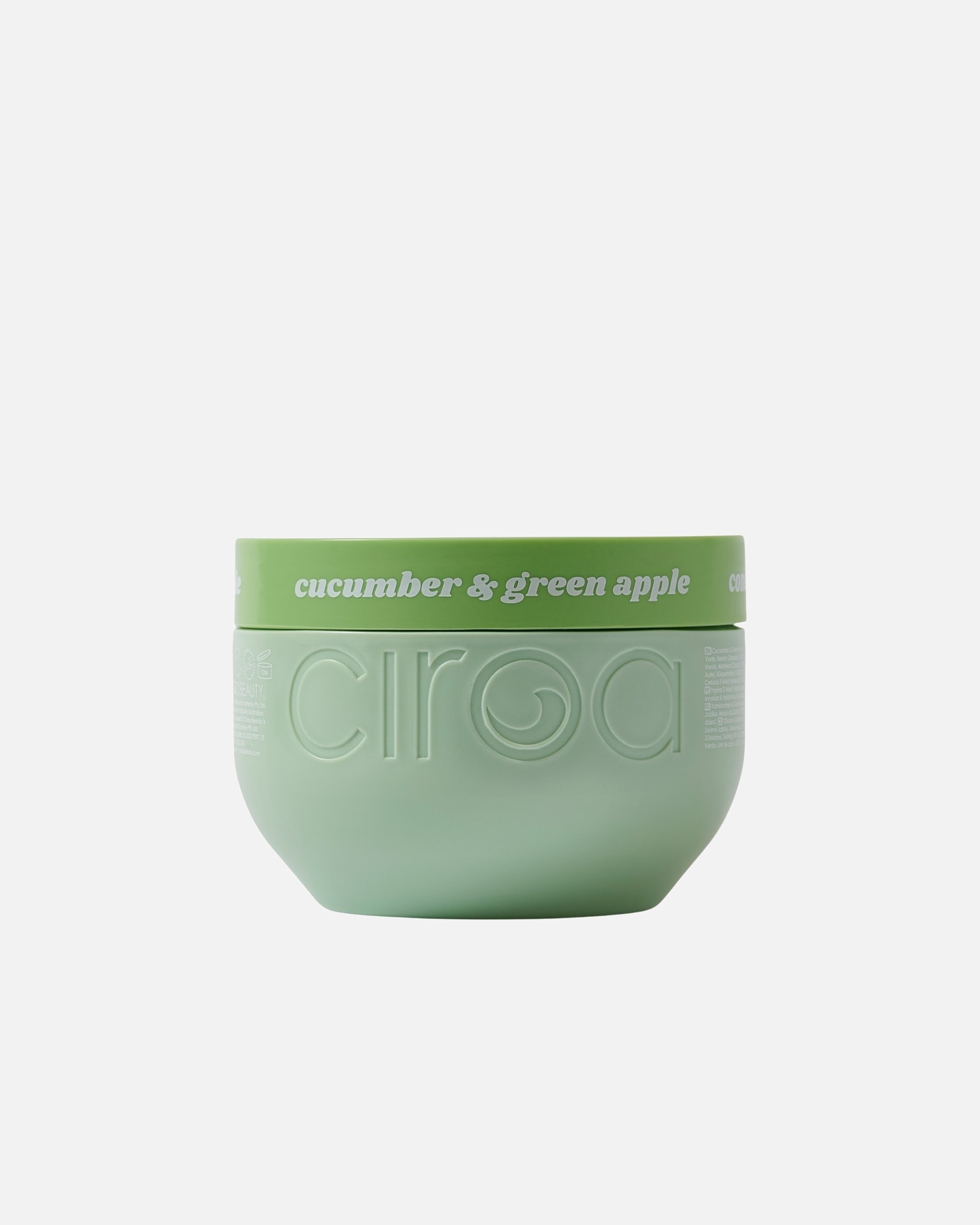 Masło do ciała dla Unisex Ciroa Beauty Cucumber and Green Apple 265 g