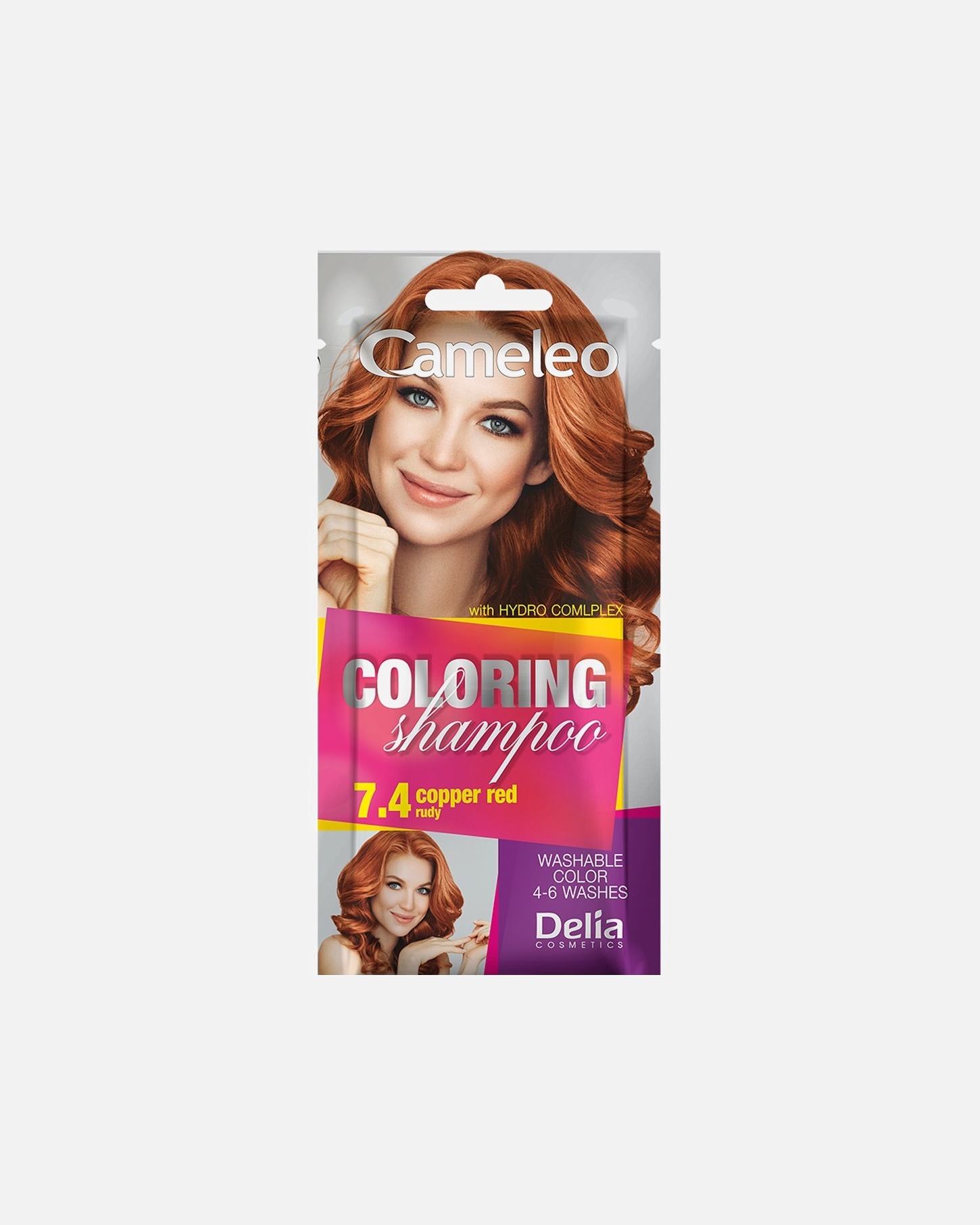 Farba do włosów dla Unisex Delia Cameleo Szampon kolor 7.4. - ORE