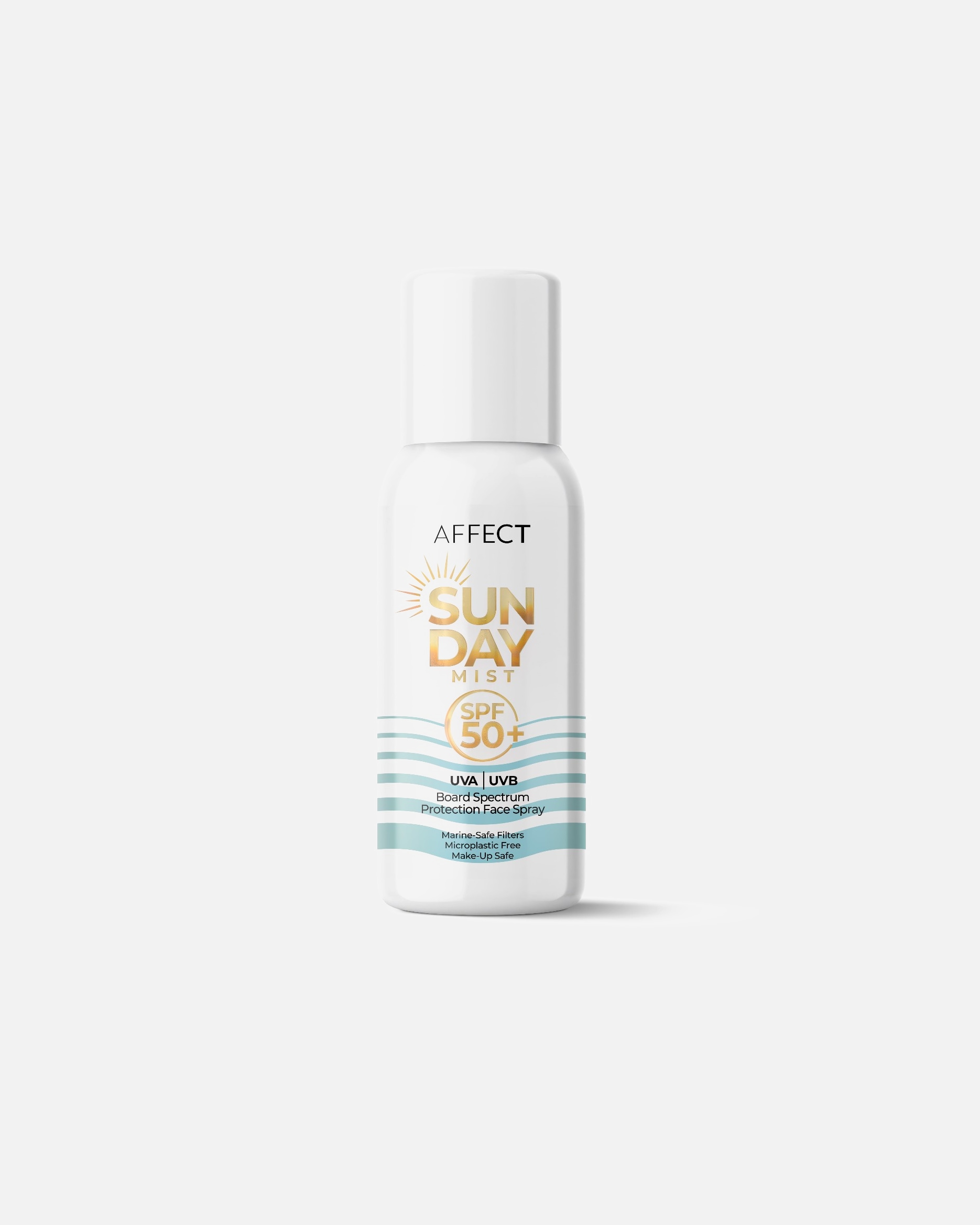 Spray do opalania dla Unisex Affect Mgiełka ochronna do twarzy SunDay SPF 50 75 ml