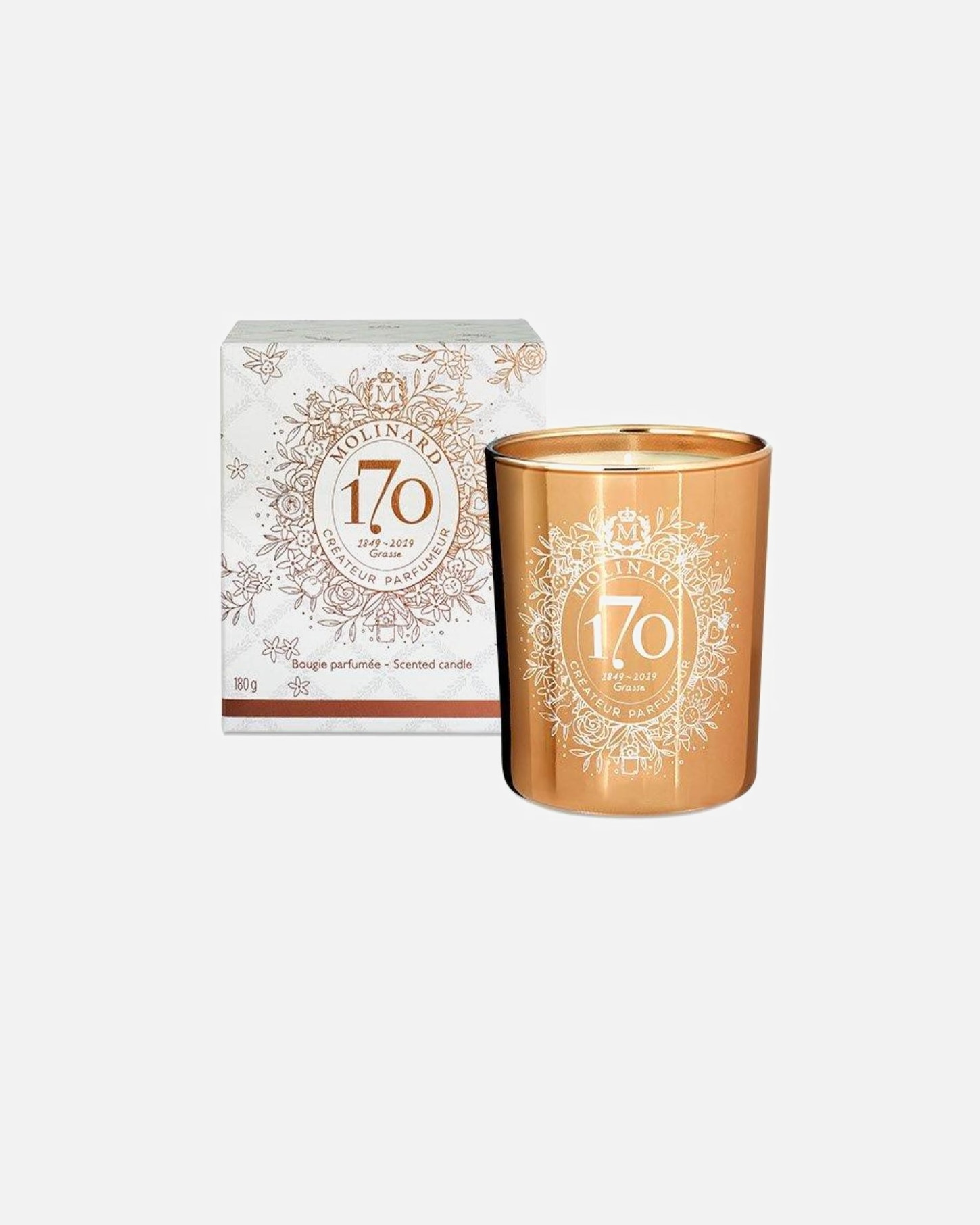 Świeca dla Unisex Molinard 170 Candle 1 szt.