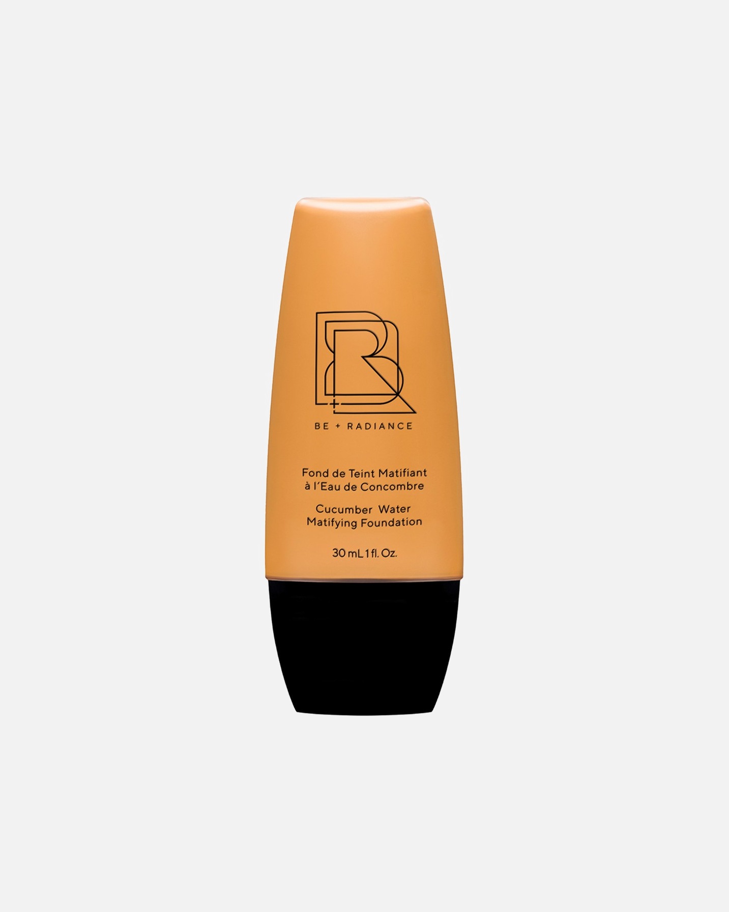 Podkład dla Unisex BE + Radiance Cucumber Water Matifying Foundation 43 - TAN / GOLDEN YELLOW