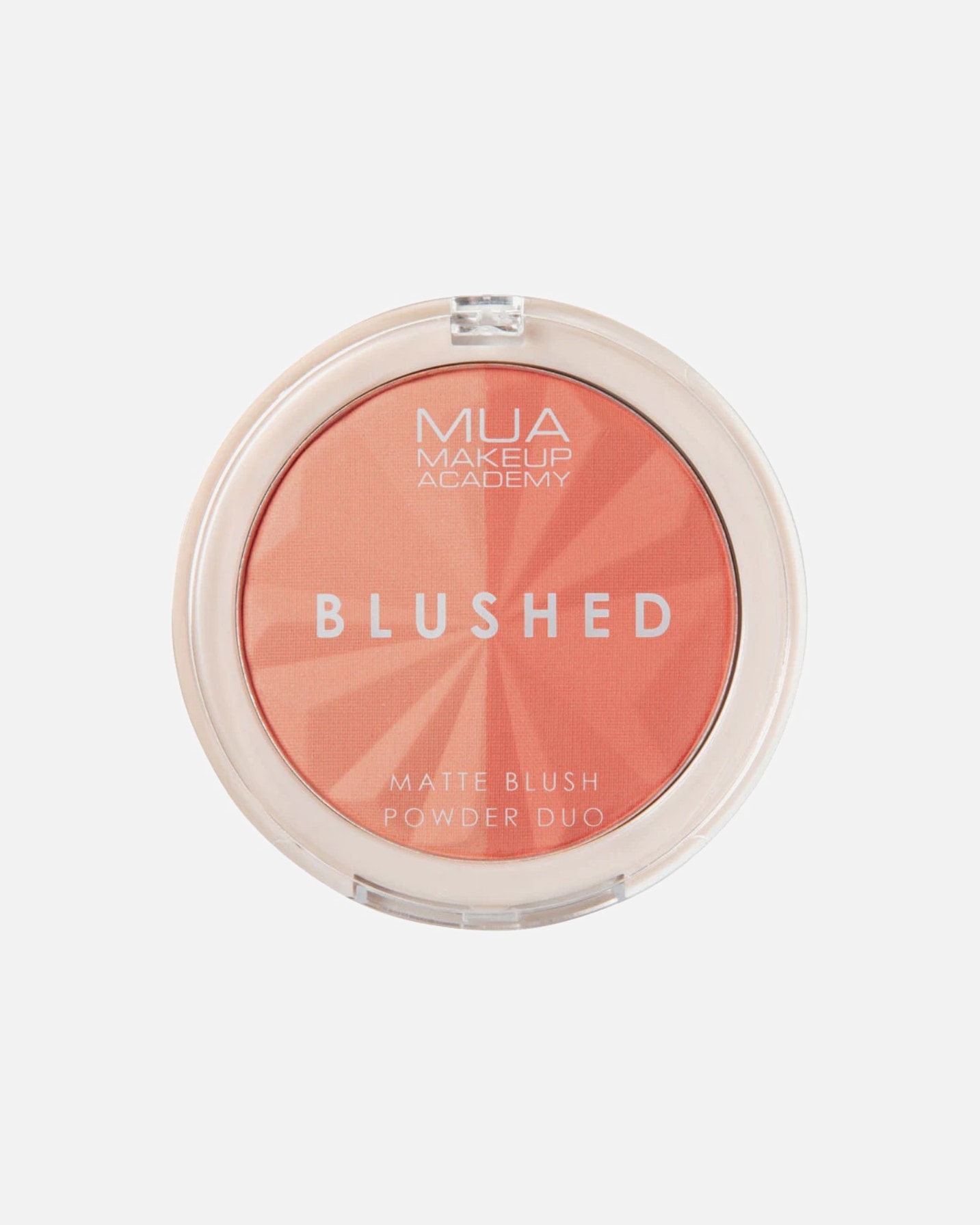 Róż dla Unisex MUA Makeup Academy MUA BLUSHED DUO POWDER BLUSHER PEACHY