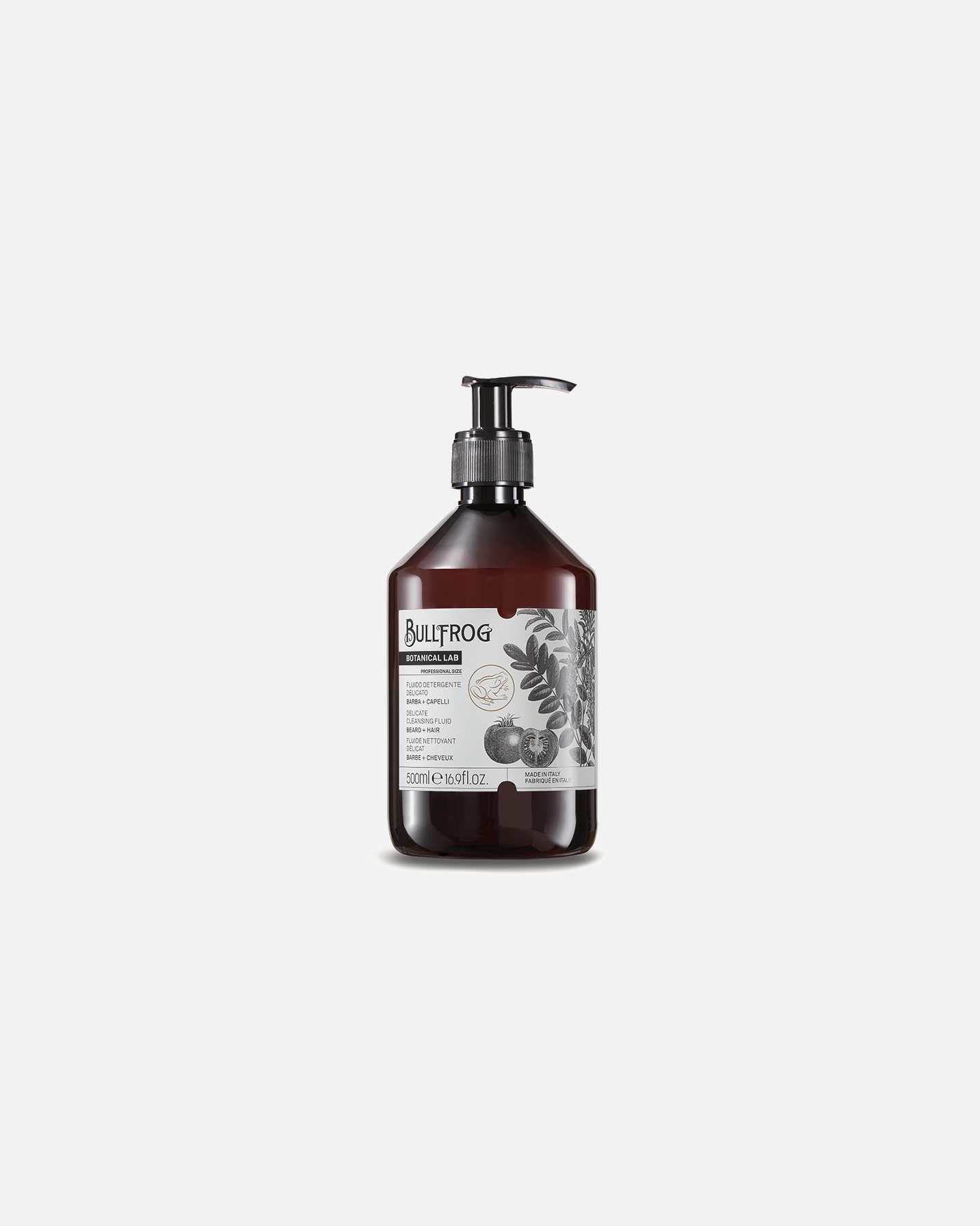 Szampon do włosów dla Mężczyzna Bullfrog Delicate Cleansing Fluid 500 ml