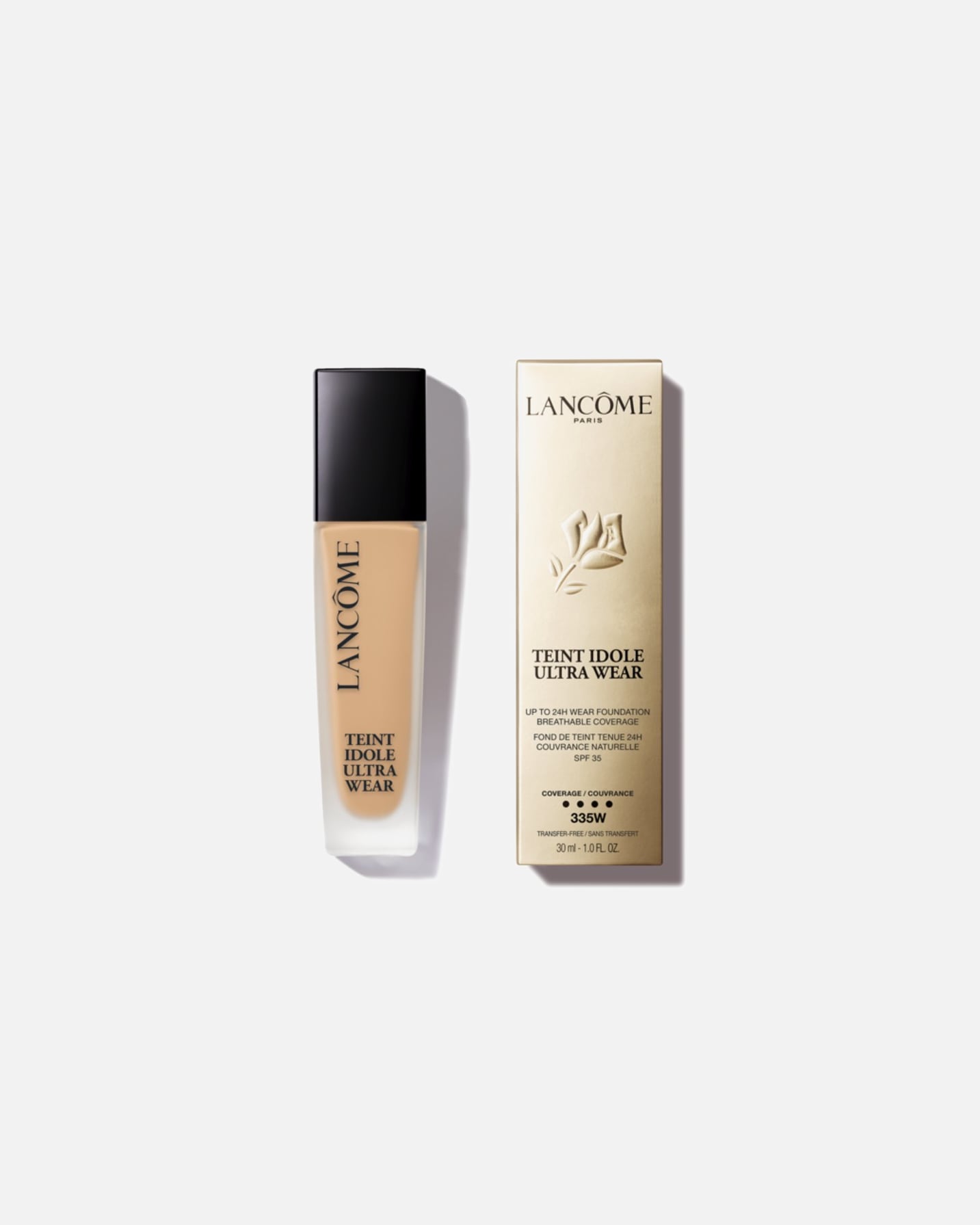 Podkład dla Unisex Lancôme Teint Idole Ultra Wear 24H LONGWEAR FOUNDATION 335W (previously 026/049)