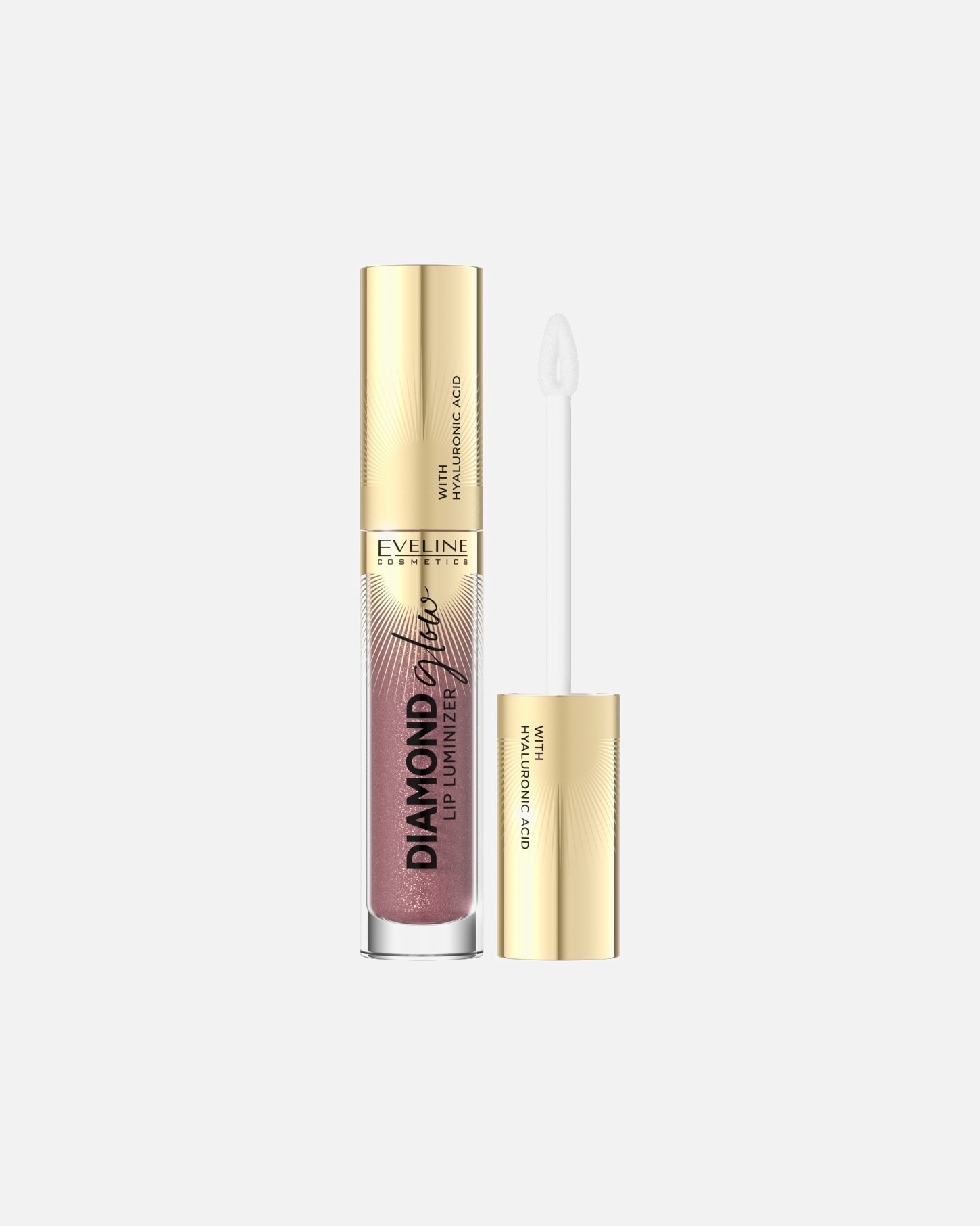 Błyszczyk do ust dla Unisex Eveline Cosmetics Diamond Glow Lip Luminizer Błyszczyk z kwasem hialuronowym 11