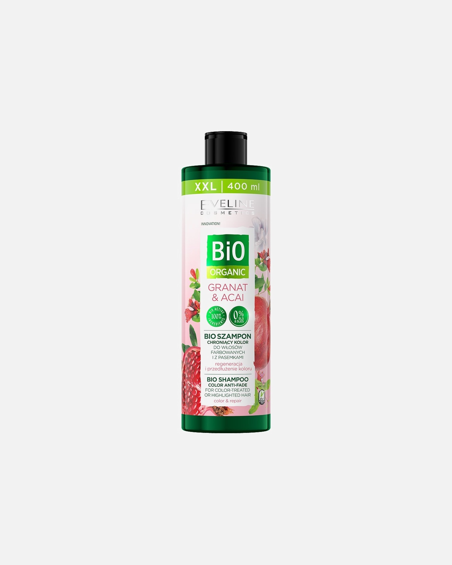 Szampon do włosów dla Unisex Eveline Cosmetics Bio Organic Szampon chroniący kolor włosów 400 ml