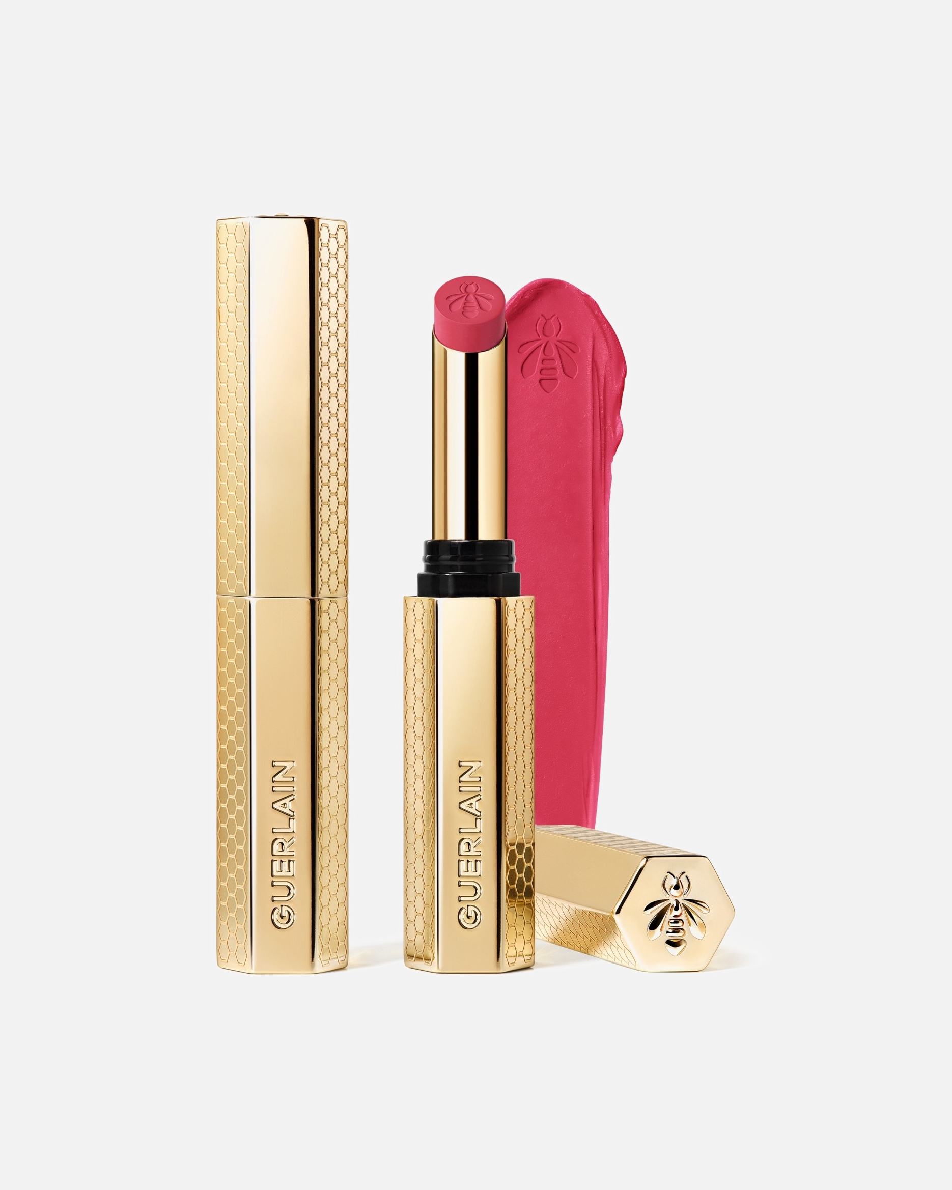 Pomadka do ust w sztyfcie dla Unisex Guerlain KissKiss Intensywna pomadka z dodatkiem miodu 357 SWEET COSMOS