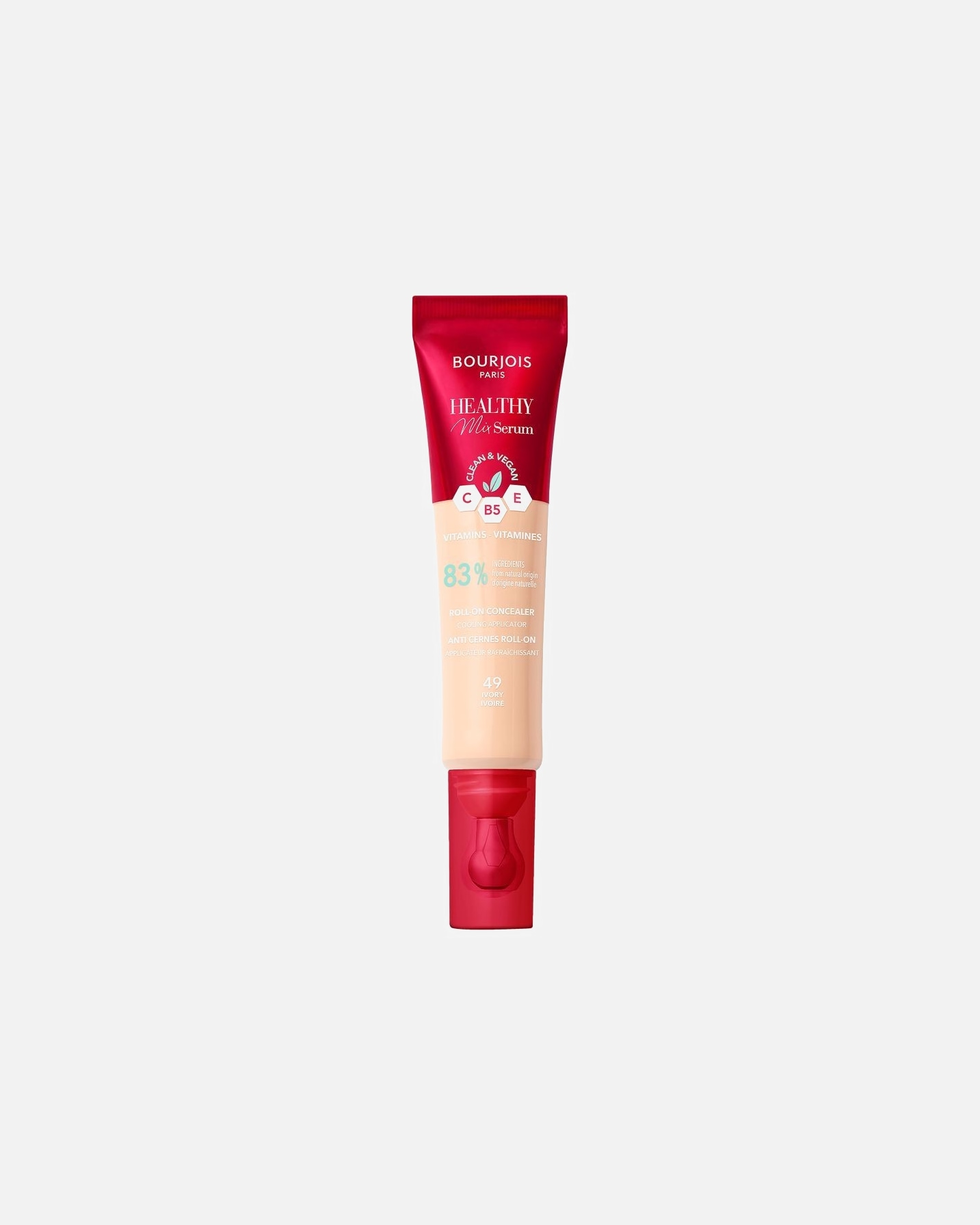 Korektor dla Kobieta Bourjois Bourjois Healthy Mix 2 w 1 kryjący korektor z serum pod oczy, wegańska formuła z witaminami 11 ml