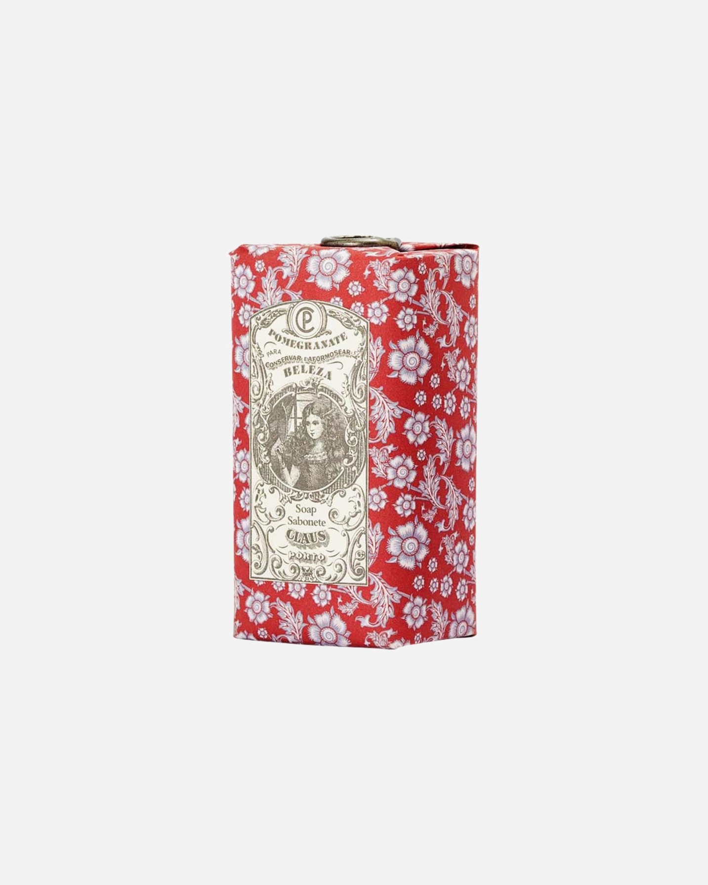 Mydło do ciała dla Unisex Claus Porto Mydło z woskiem Mirror Pomegranate Sealed 150 g