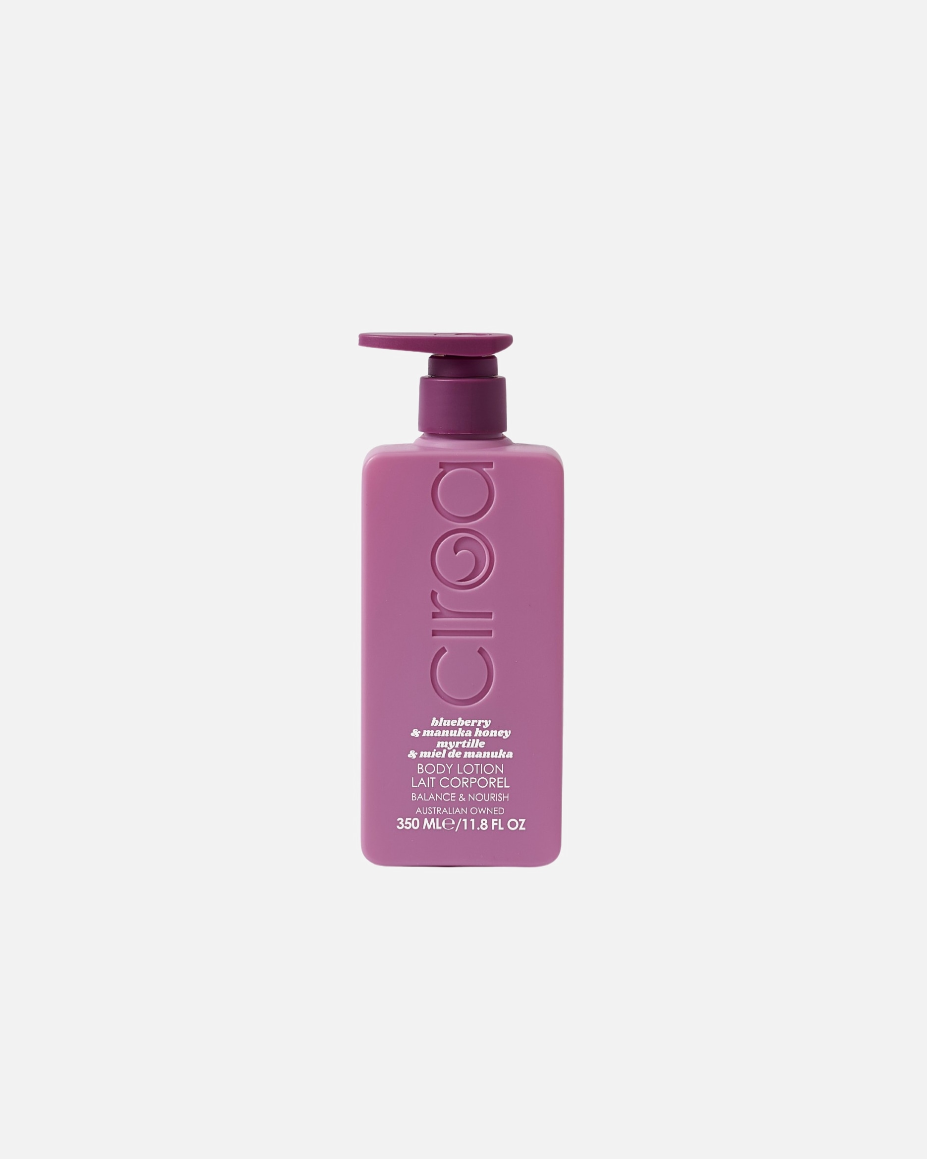 Emulsja do ciała dla Unisex Ciroa Beauty Blueberry and Manuka Honey 350 ml