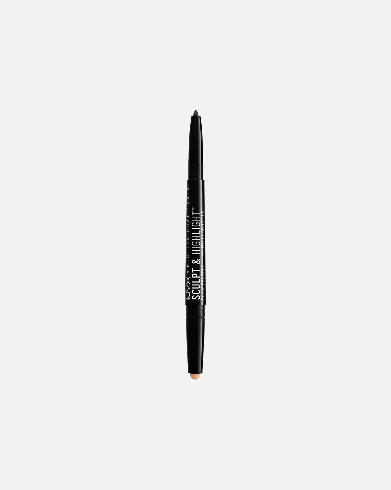 Kredka do brwi dla Unisex NYX Professional Makeup Sculpt & Highlight Brow Countour BLACK/G