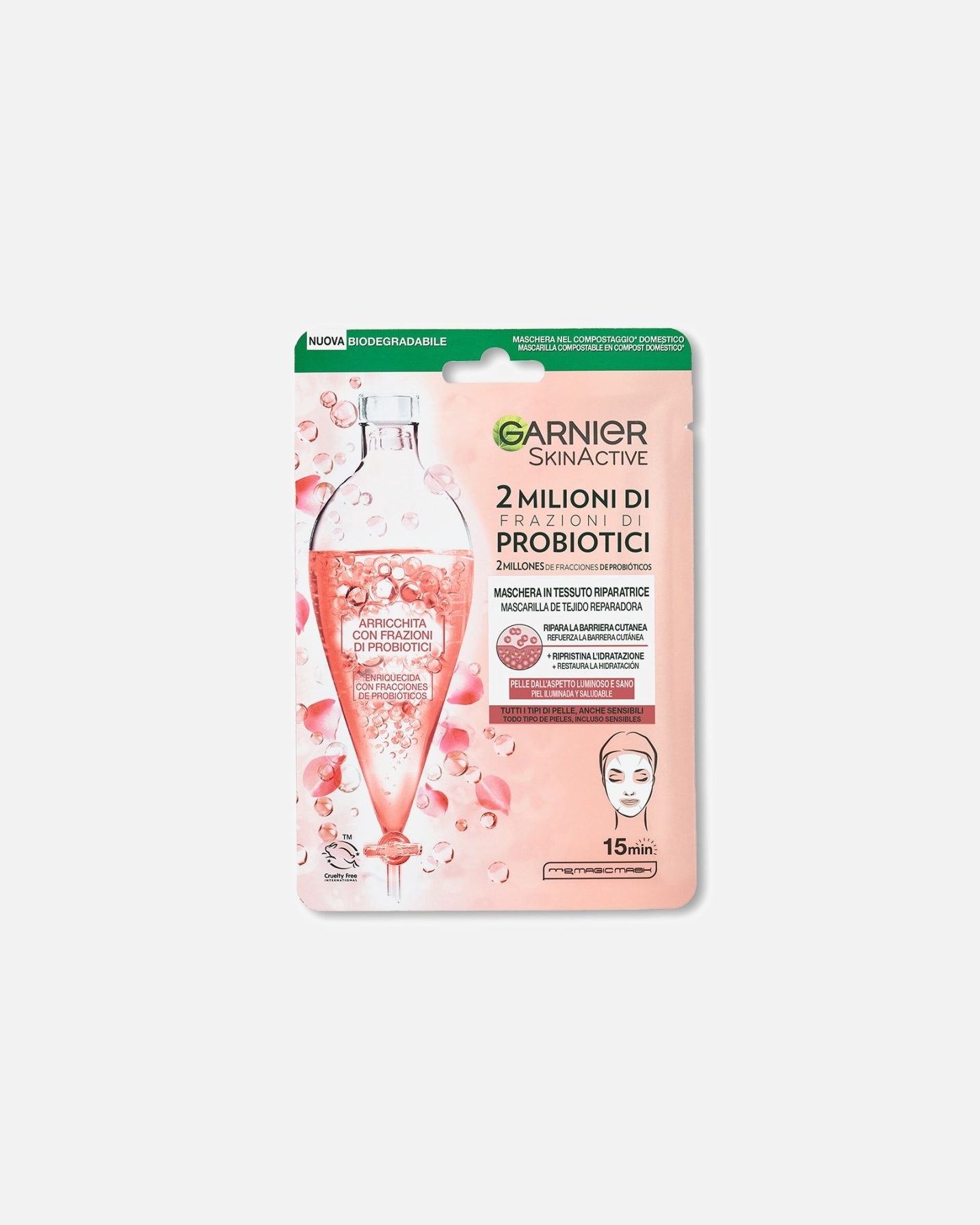 Maska w płachcie dla Unisex Garnier 22 g