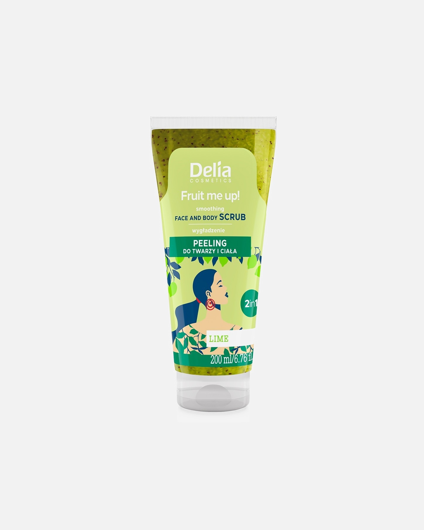 Peeling do ciała dla Unisex Delia Cosmetics PEELING LIMONKA 200 ML 200 ml