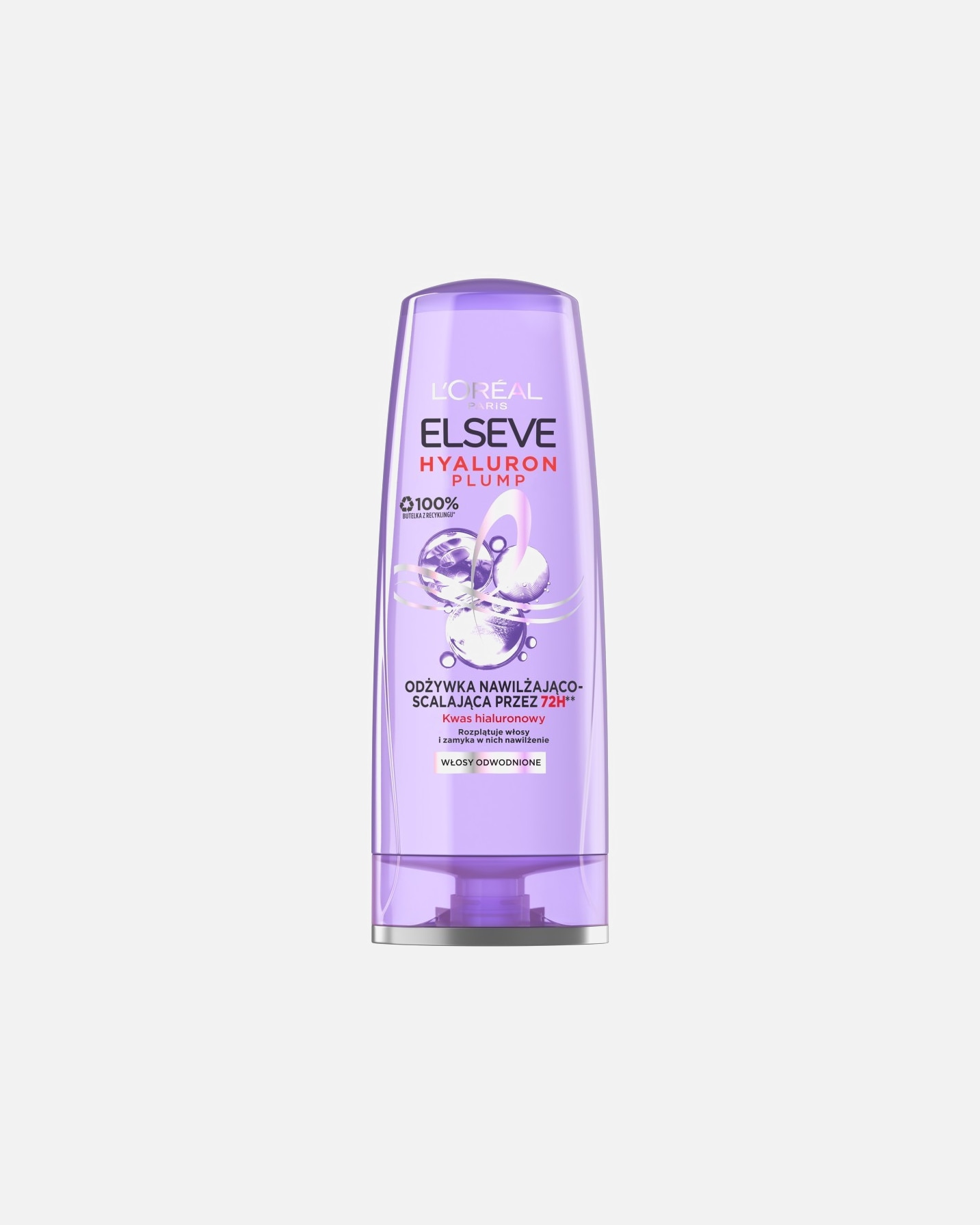 Odżywka do włosów do spłukiwania dla Unisex Elseve Elseve Hyaluron Plump Odżywka Nawilżająco-Scalająca 200 ml