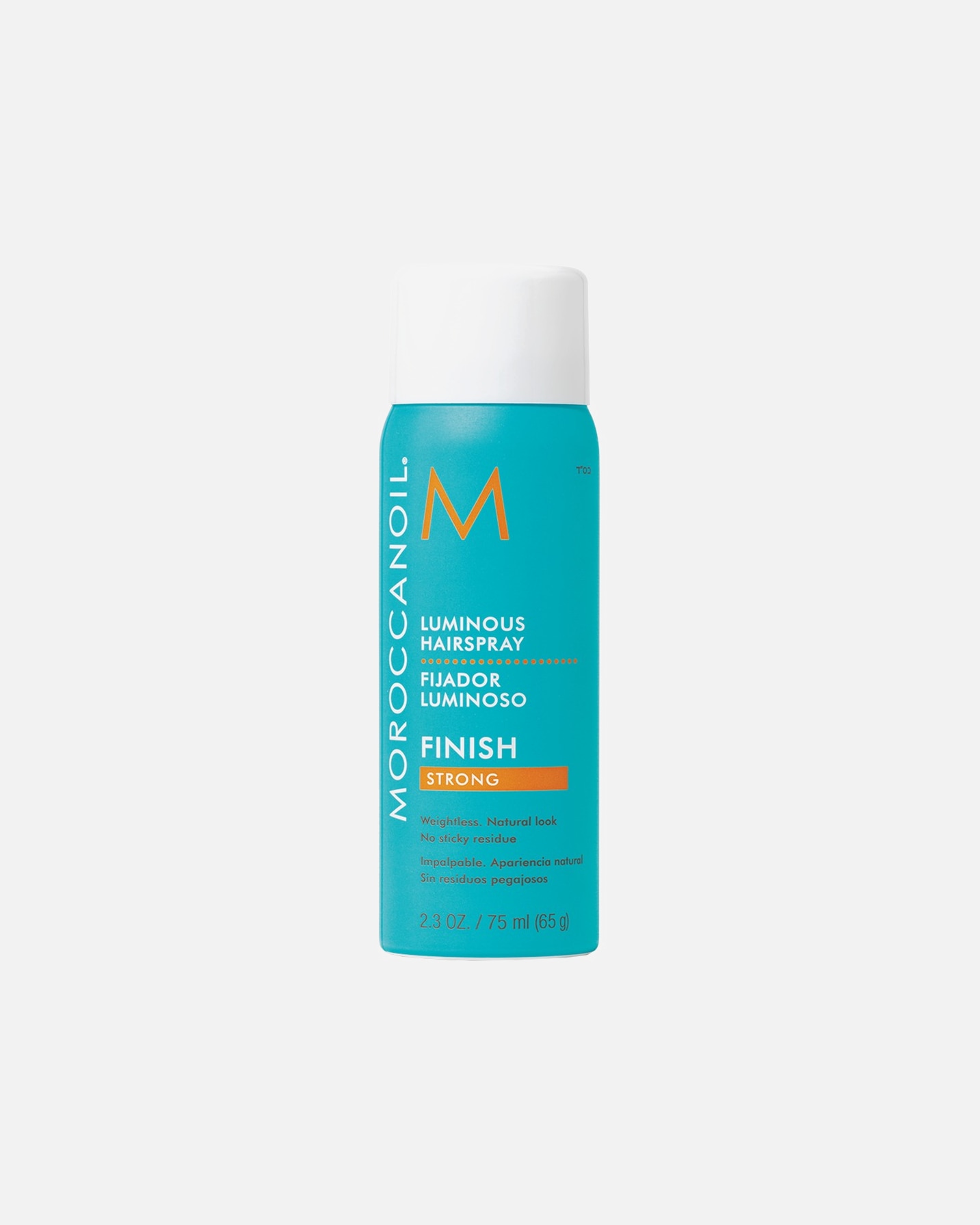 Spray do włosów dla Unisex Moroccanoil Mocno utrwalający spray nabłyszczający do włosów 75 ml